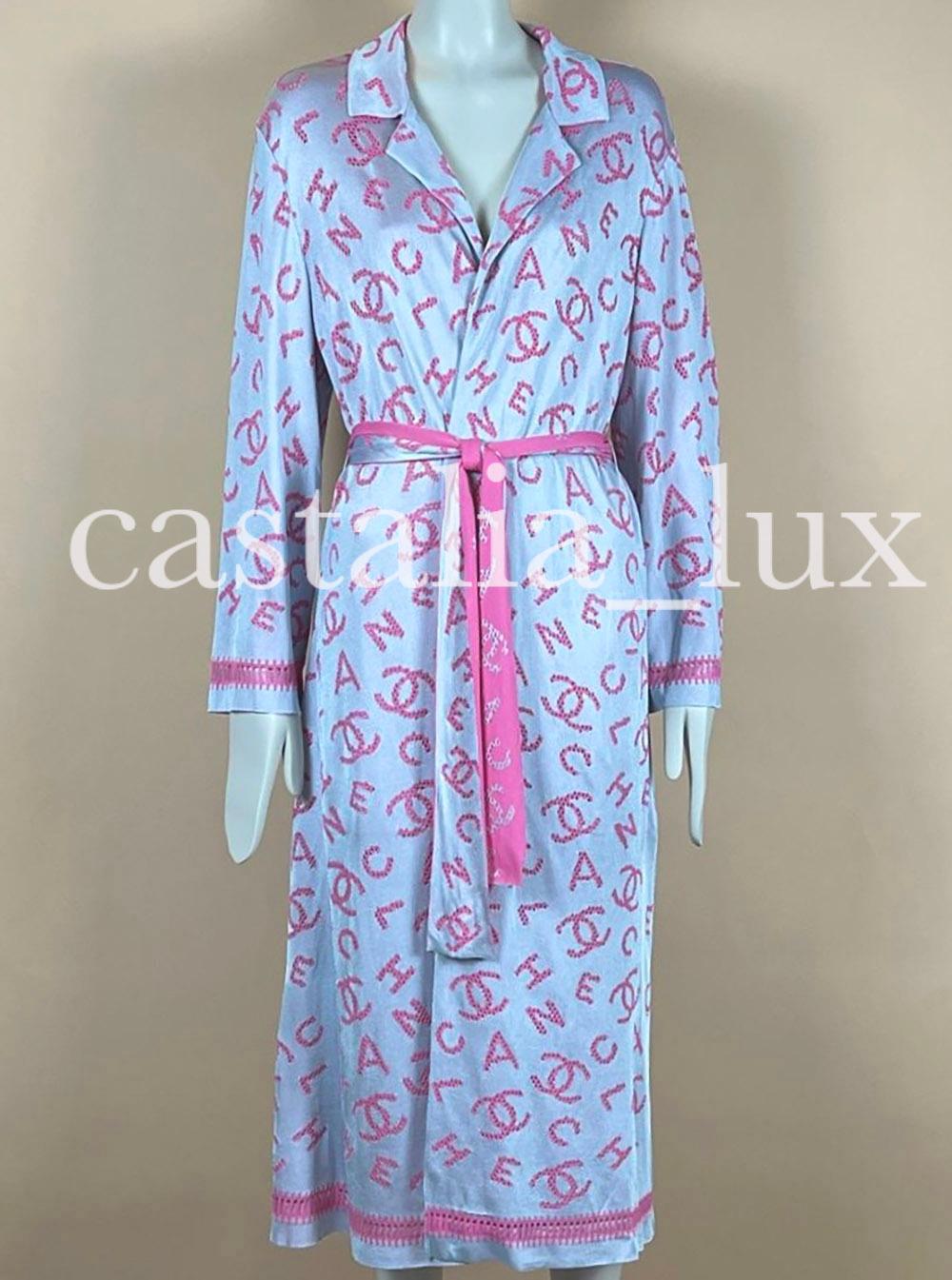 Chanel New CC Logo Gorgeous Maxi Kimono Jacket 4