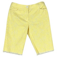 Chanel New CC Logo No 5 Pantaloncini di jeans 36 FR