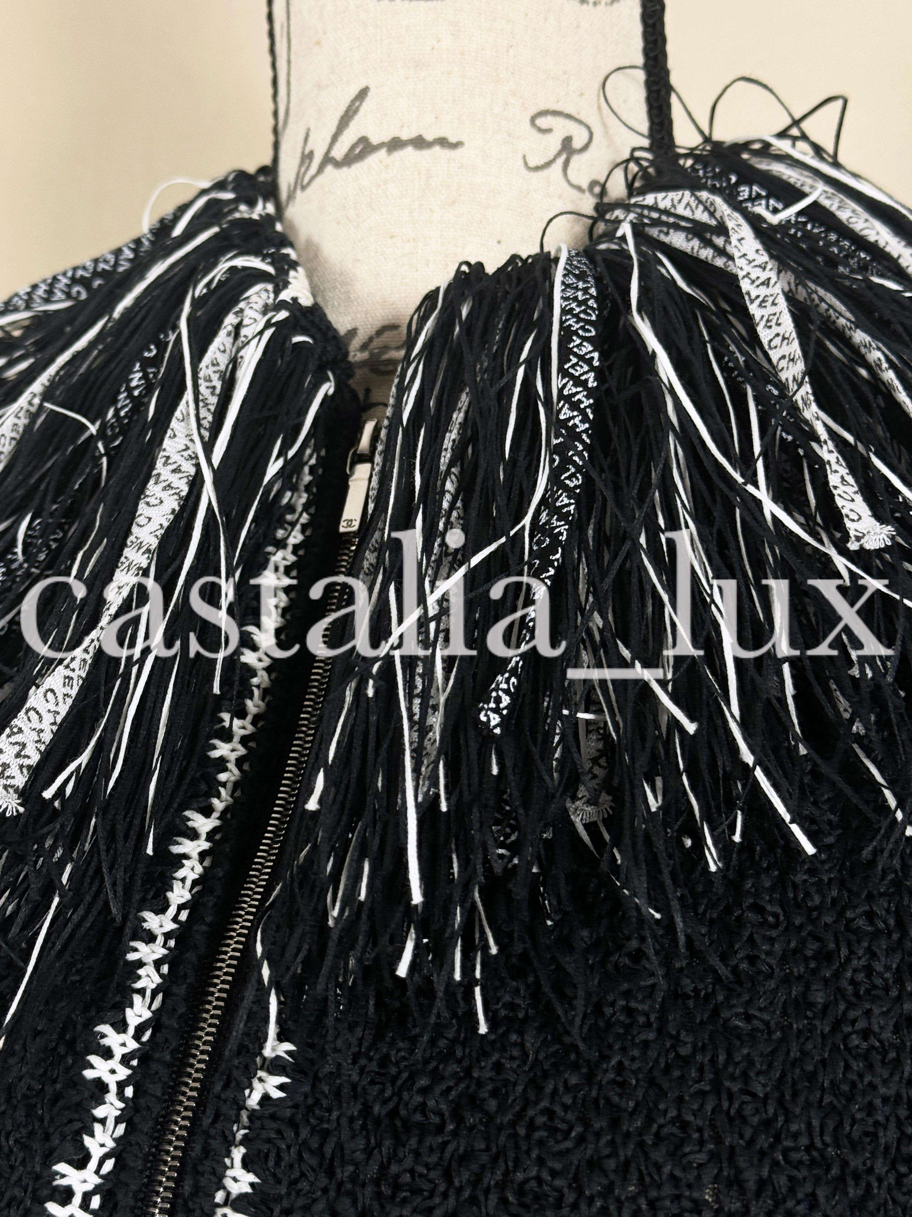 Chanel New CC Logo Ribbon Detail Vest  For Sale 4