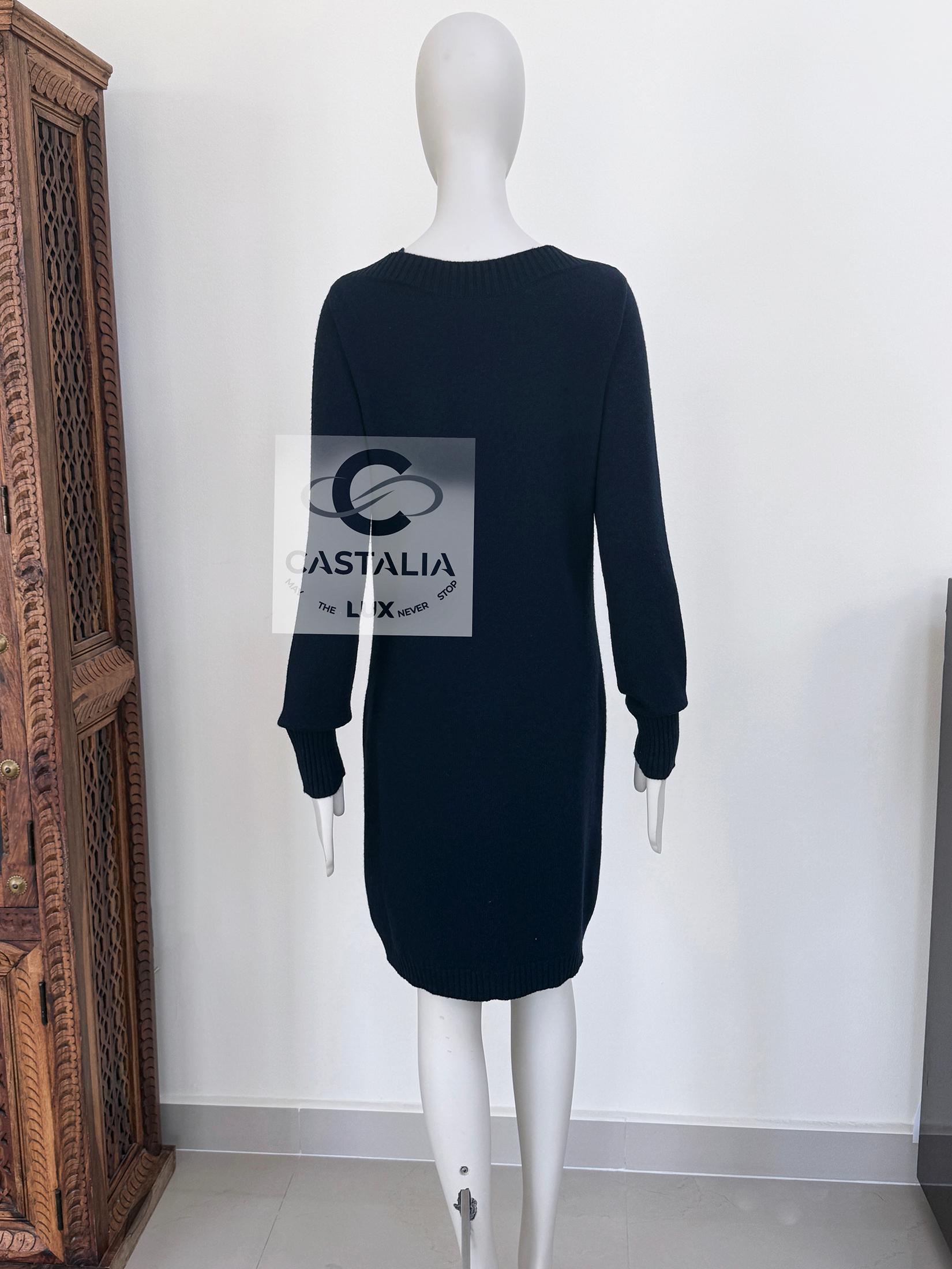 Chanel New CC Turnlocks Cashmere Cardigan 38 FR 8