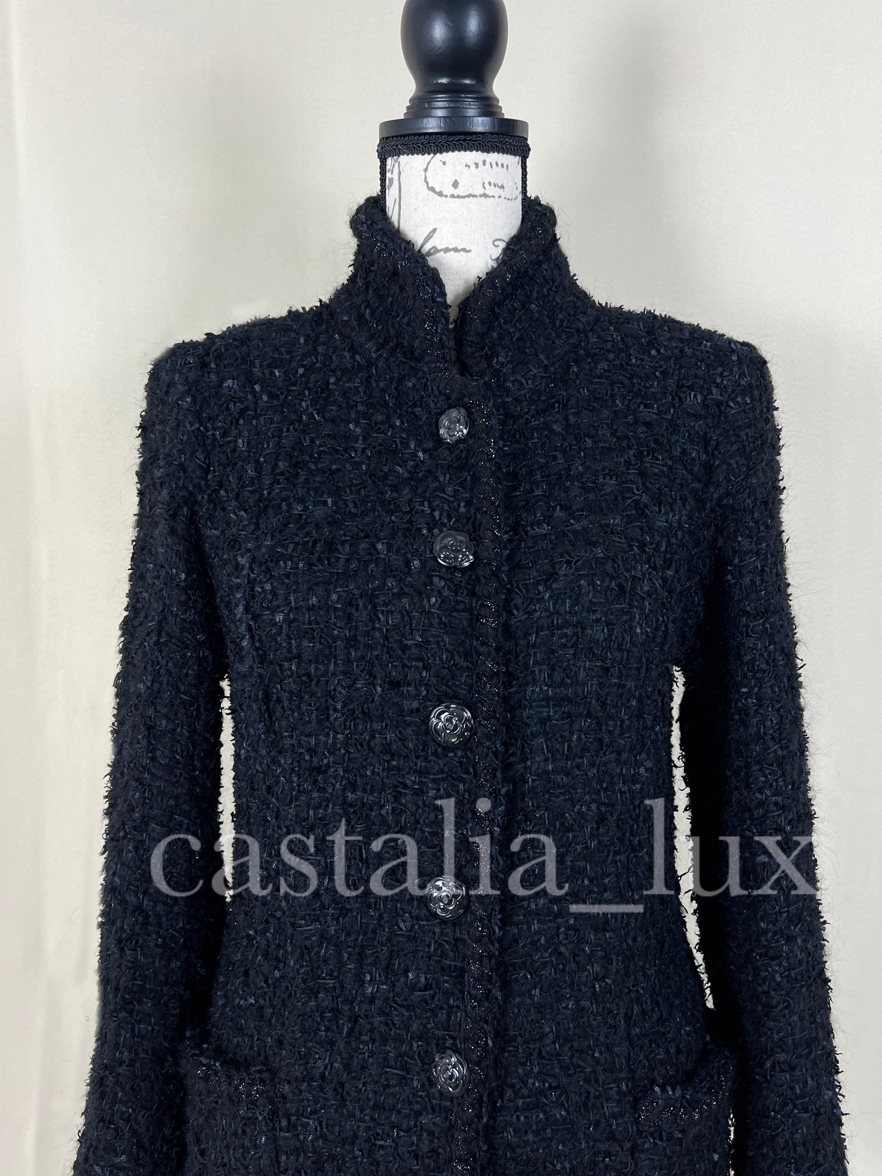 Chanel New Coco Brasserie Black Lesage Tweed Jacket 1