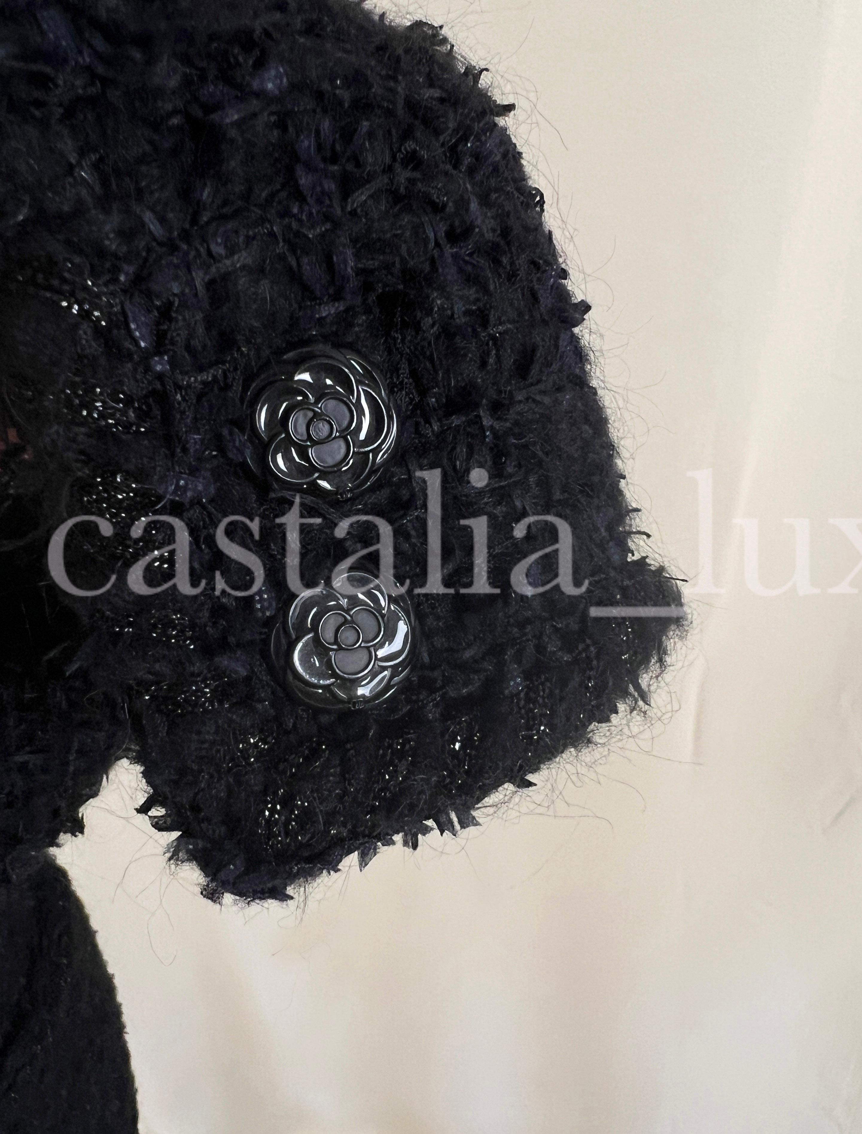 Chanel New Coco Brasserie Black Lesage Tweed Jacket 2