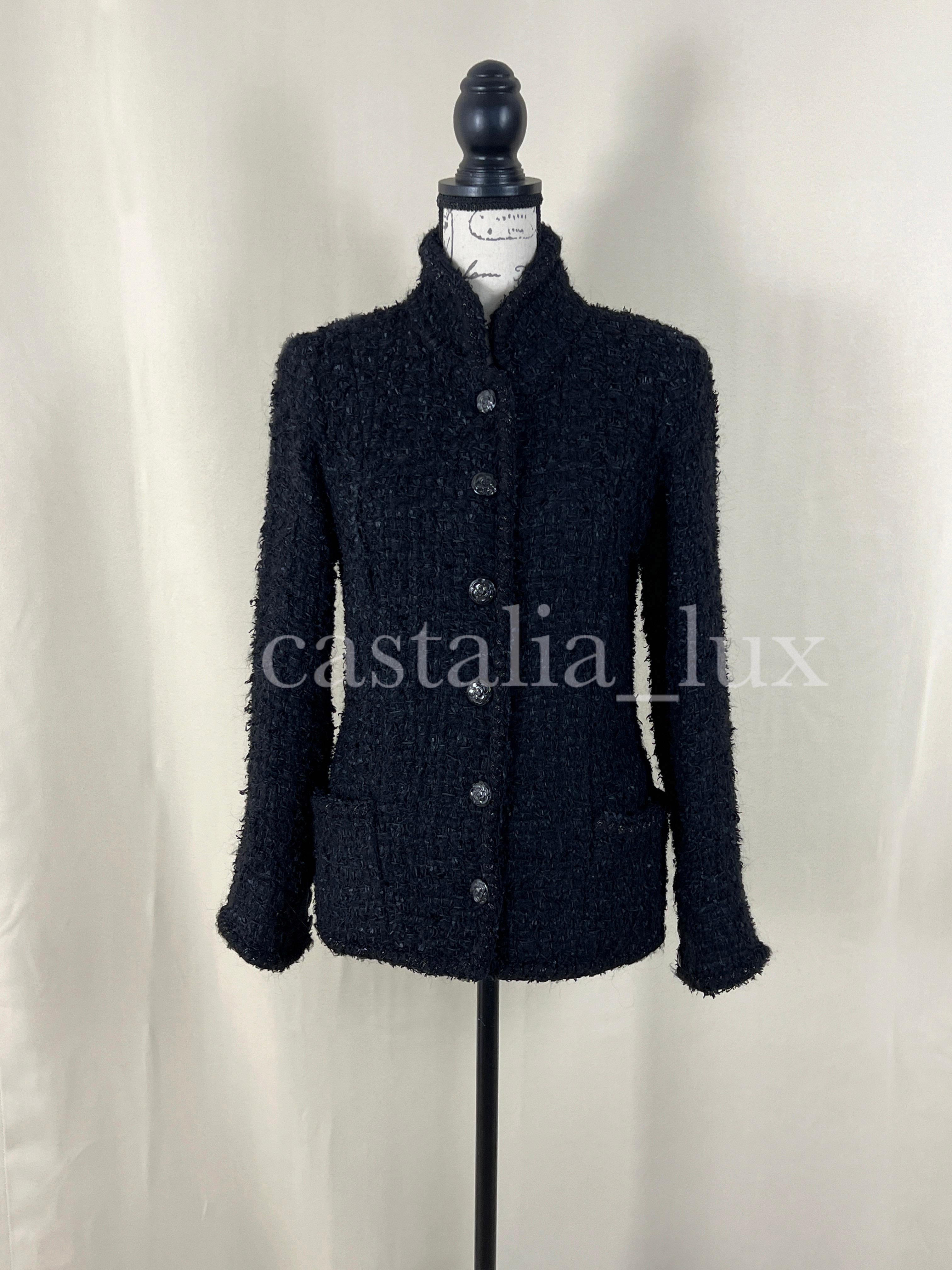 Chanel New Coco Brasserie Black Lesage Tweed Jacket 4