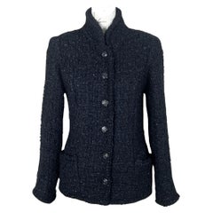 Chanel New Coco Brasserie Black Lesage Tweed Jacket