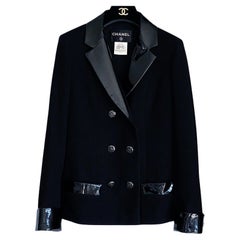 Chanel New Coco Brasserie Black Tweed Jacket