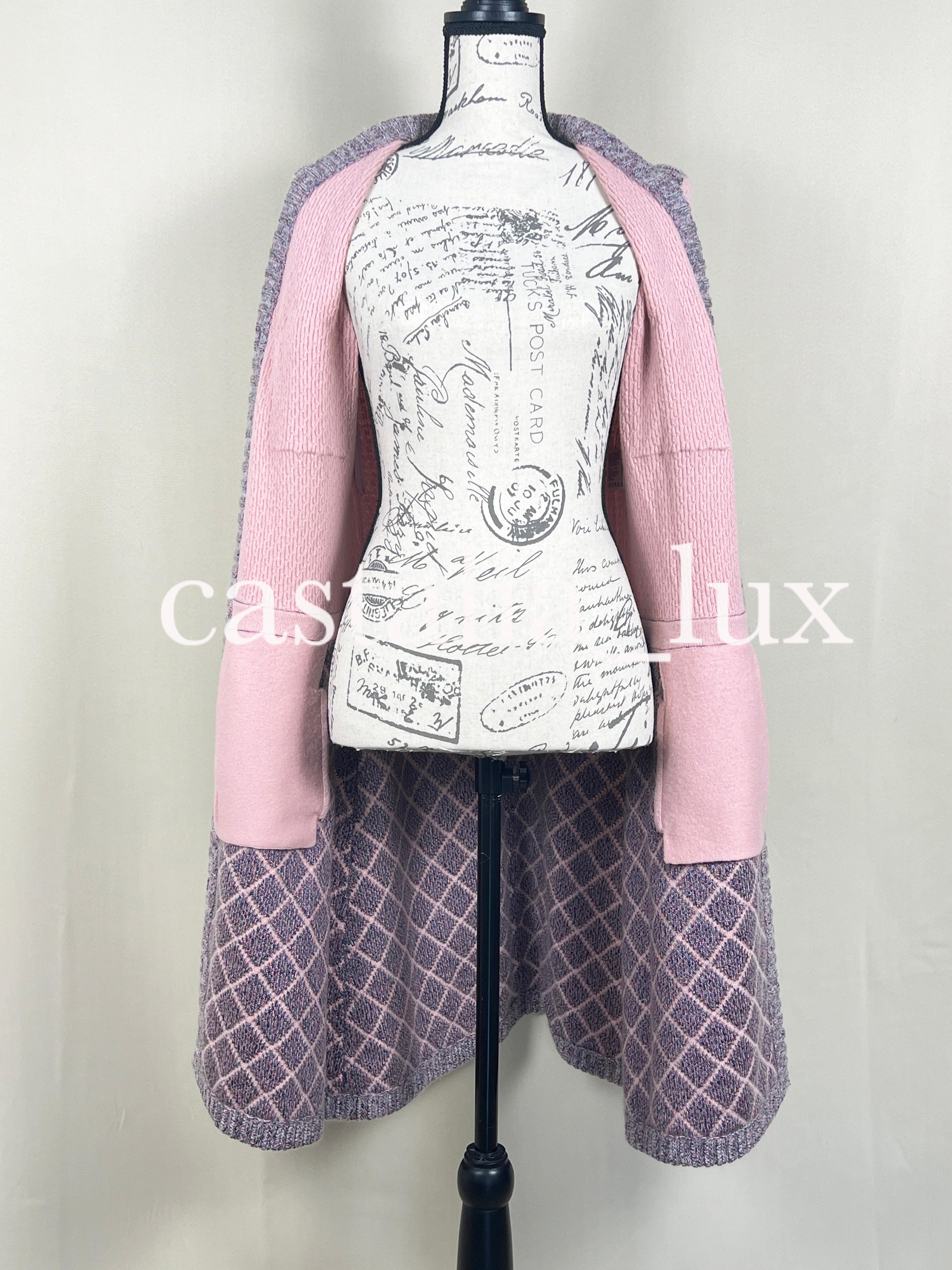 Chanel New Coco Brasserie Icon Quilted Jacket Dress For Sale 12