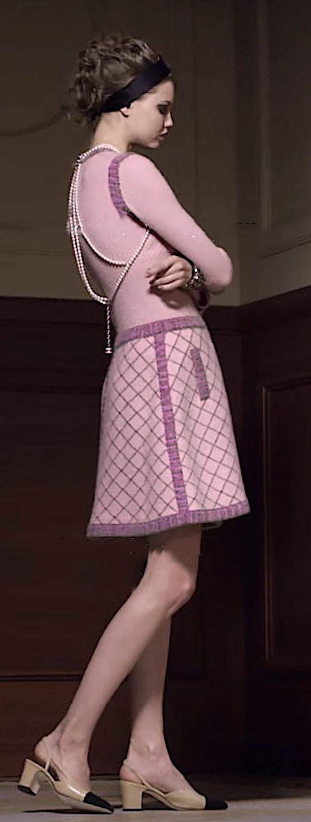 Chanel New Coco Brasserie Icon Quilted Jacket Dress 3