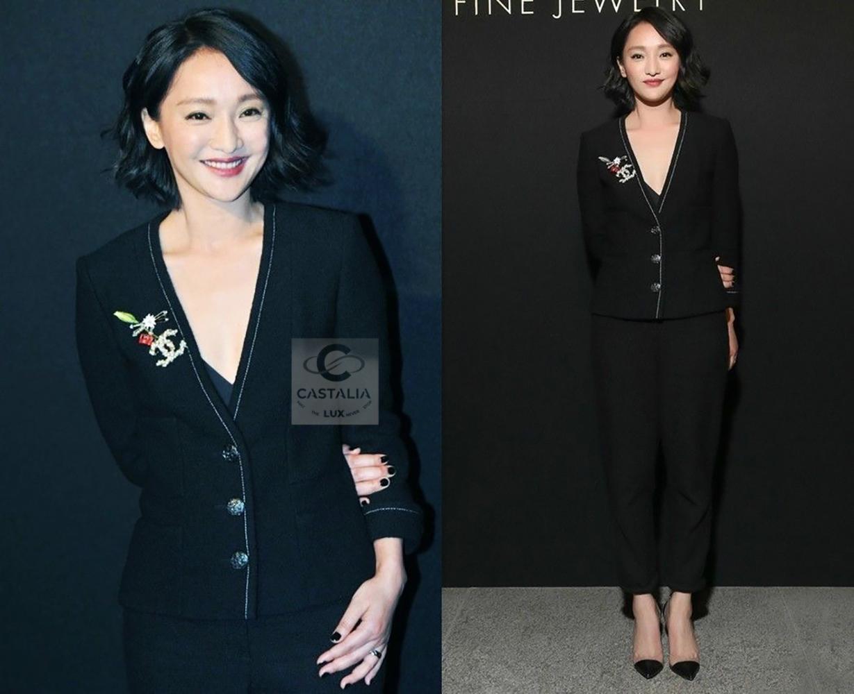 CHANEL New COCO Brasserie Timeless Black Tweed Jacket 36 FR Unisexe en vente