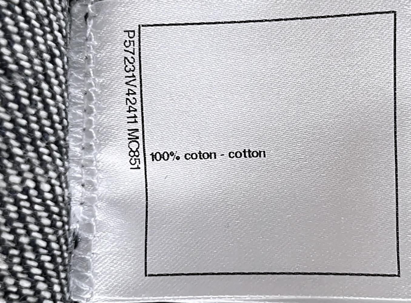 CHANEL New COCO Gabrielle Stickerei Jeans 36 FR im Angebot 3