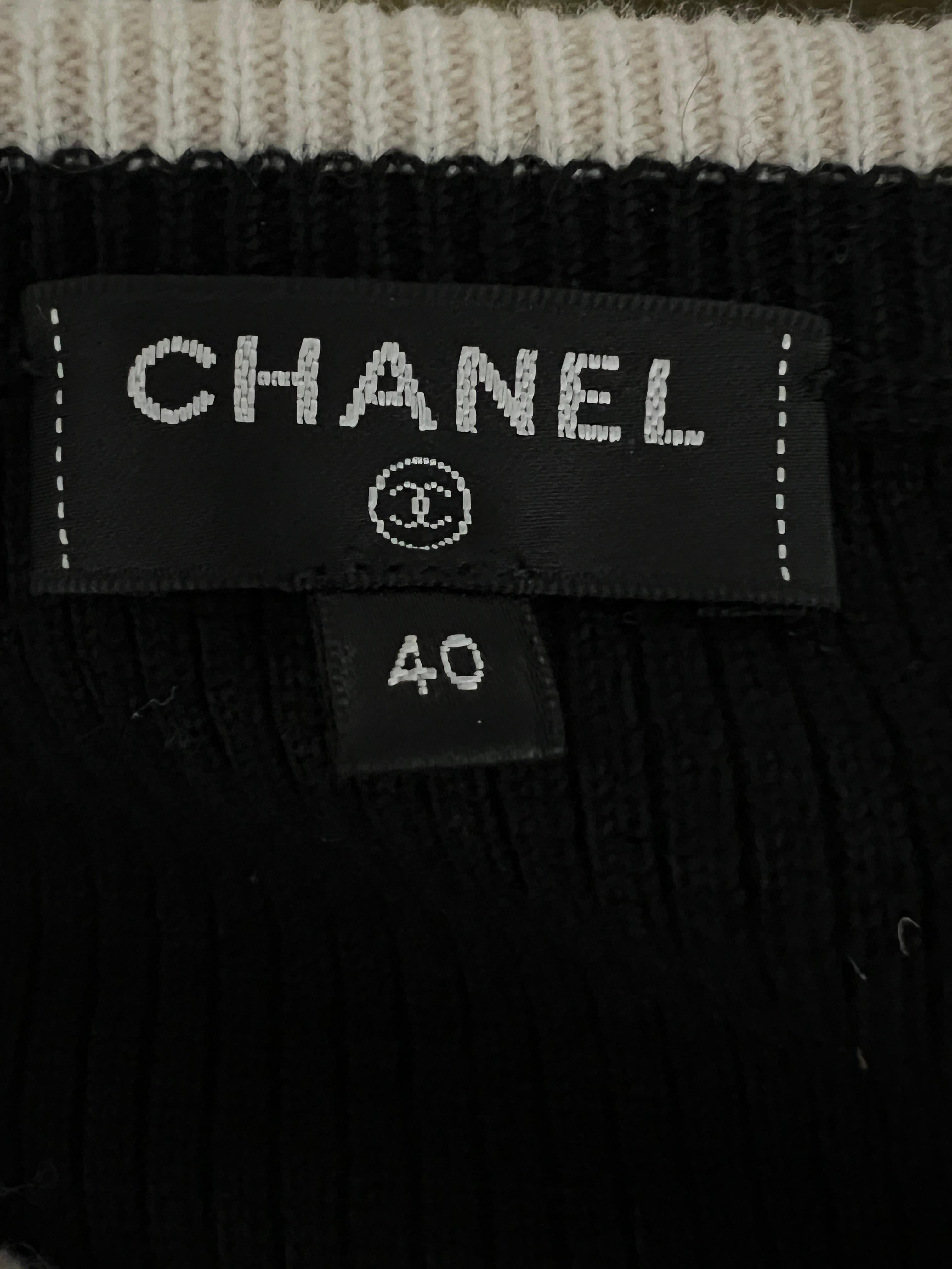 Chanel  New Coco Neige Logo Jumper 9
