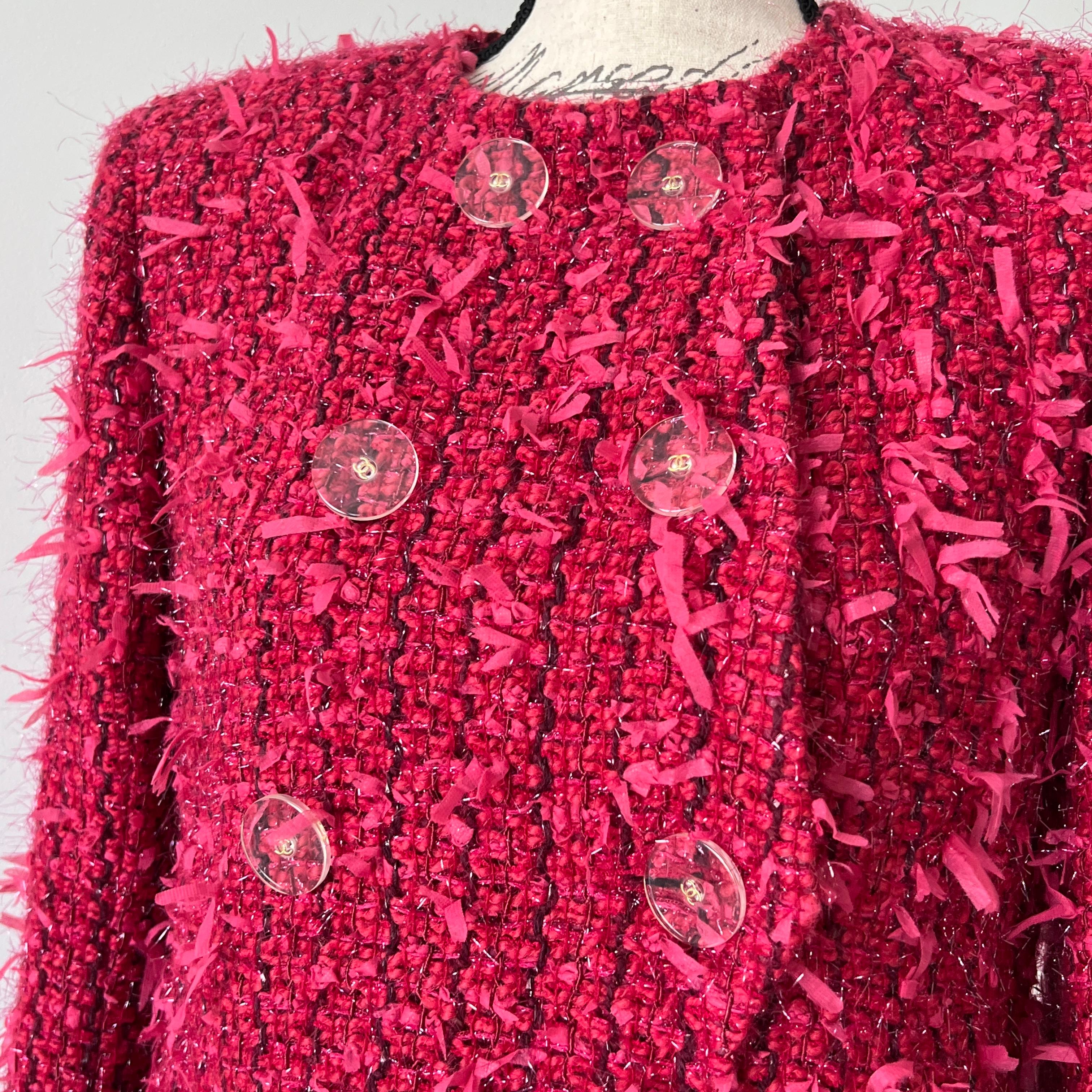 Chanel New Cosmopolite Ribbon Tweed Jacket 9