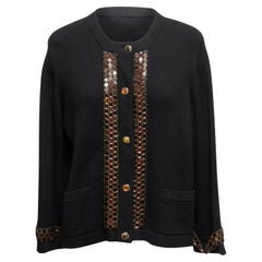 Chanel New Couture Chain and Mosaic Cardigan