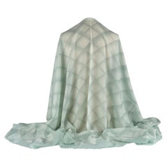 Chanel Nuevo chal de cachemira con estampado de diamantes