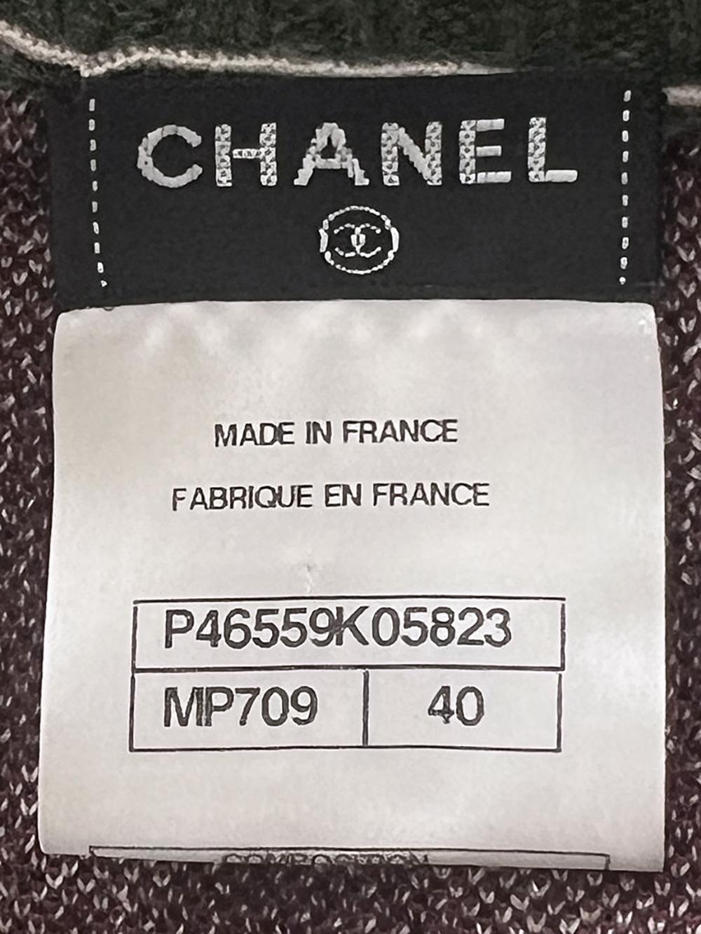 Women's or Men's Chanel New Edinburgh Tartan Cashmere Dress For Sale
