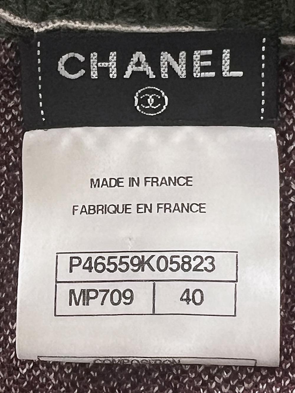 Women's or Men's Chanel New Edinburgh Tartan Cashmere Dress