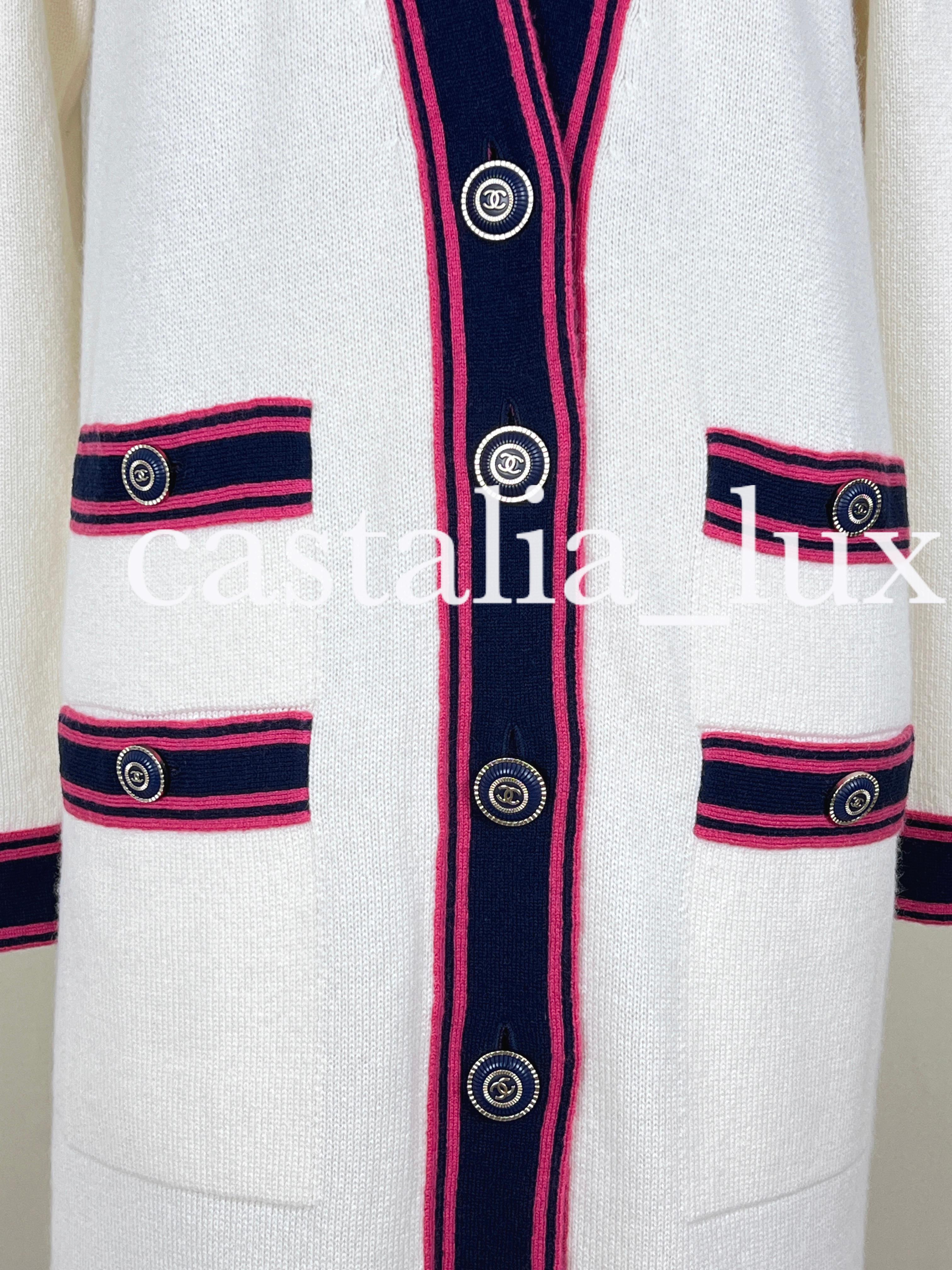 Chanel New Emily In Paris Style Cashmere Cardigan 8