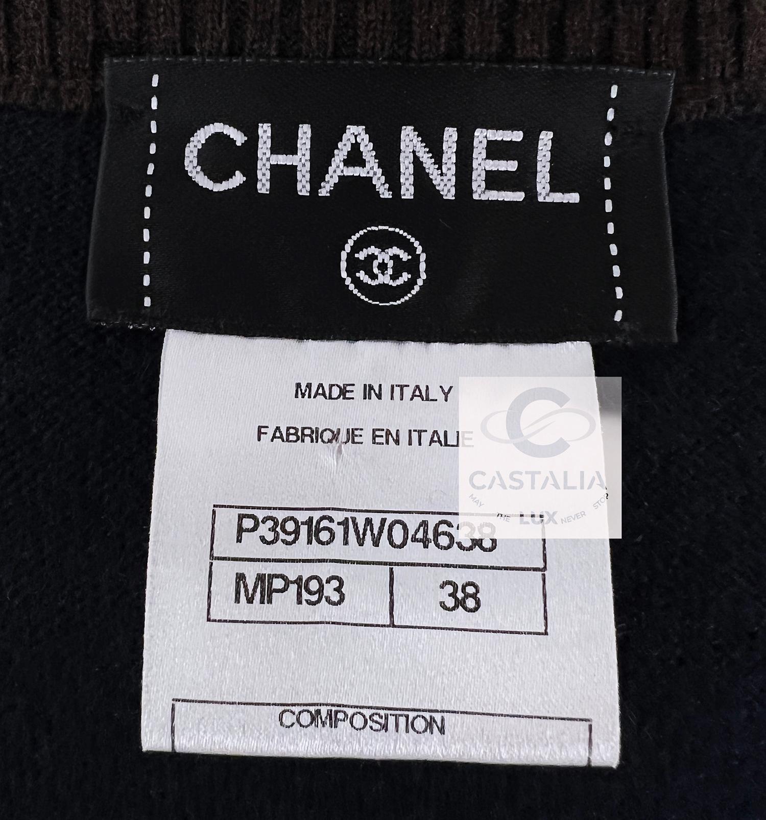 Chanel New Fluffly Cashmere and Fantasy Fur Jacket 7