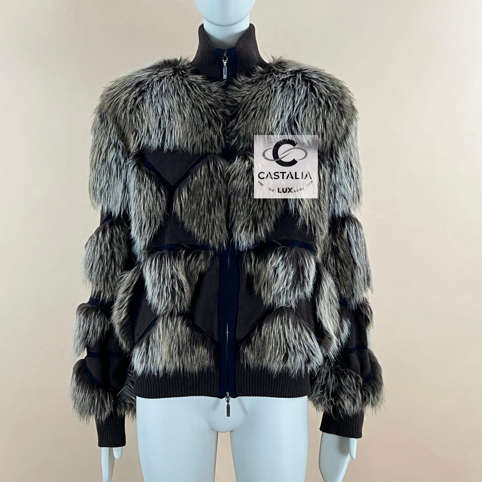 Chanel New Fluffly Cashmere and Fantasy Fur Jacket 3