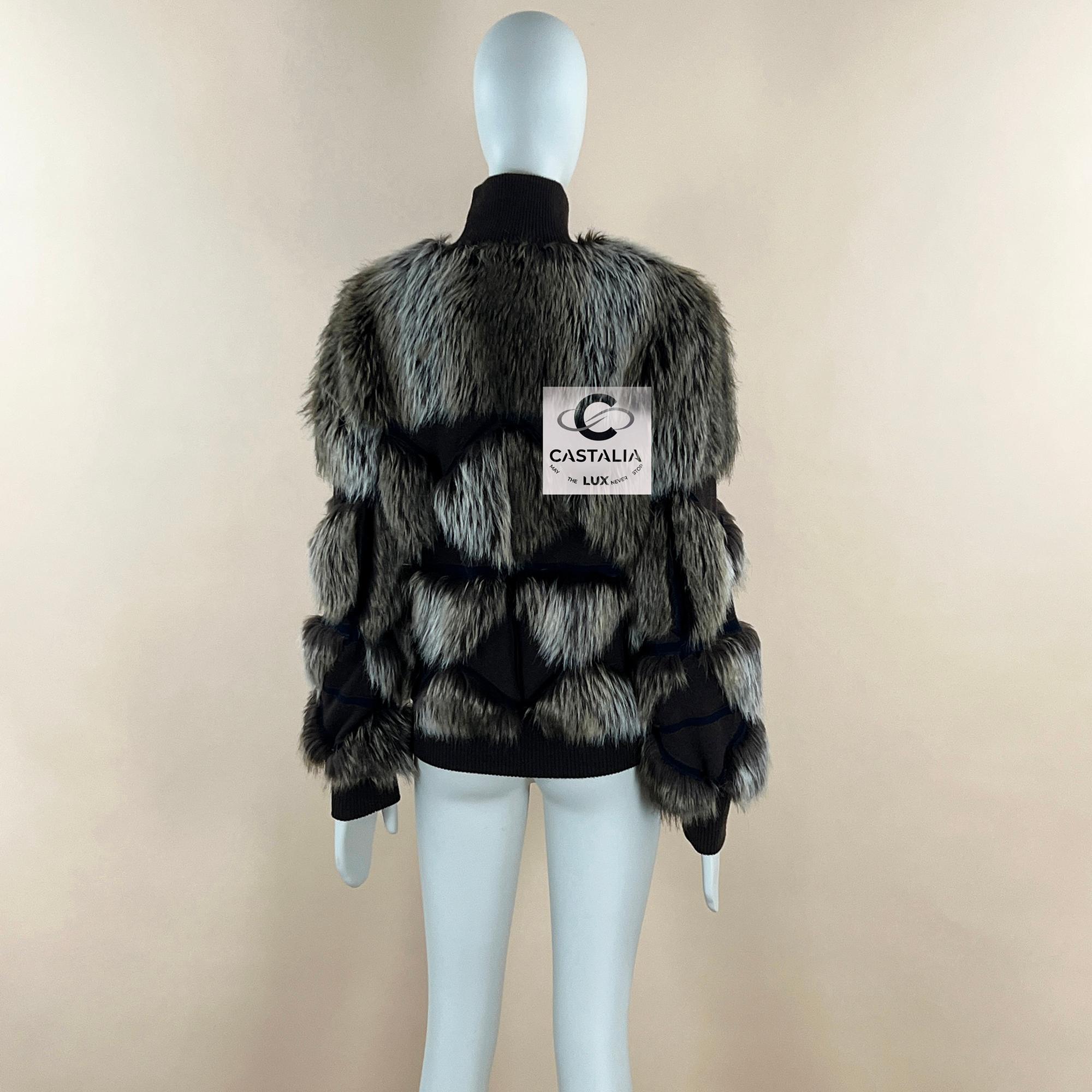 Chanel New Fluffly Cashmere and Fantasy Fur Jacket 4