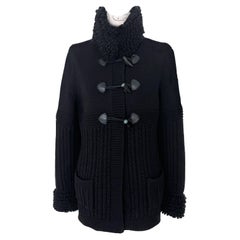 Chanel Nuovo Vaporoso Cappotto in Cashmere Nero