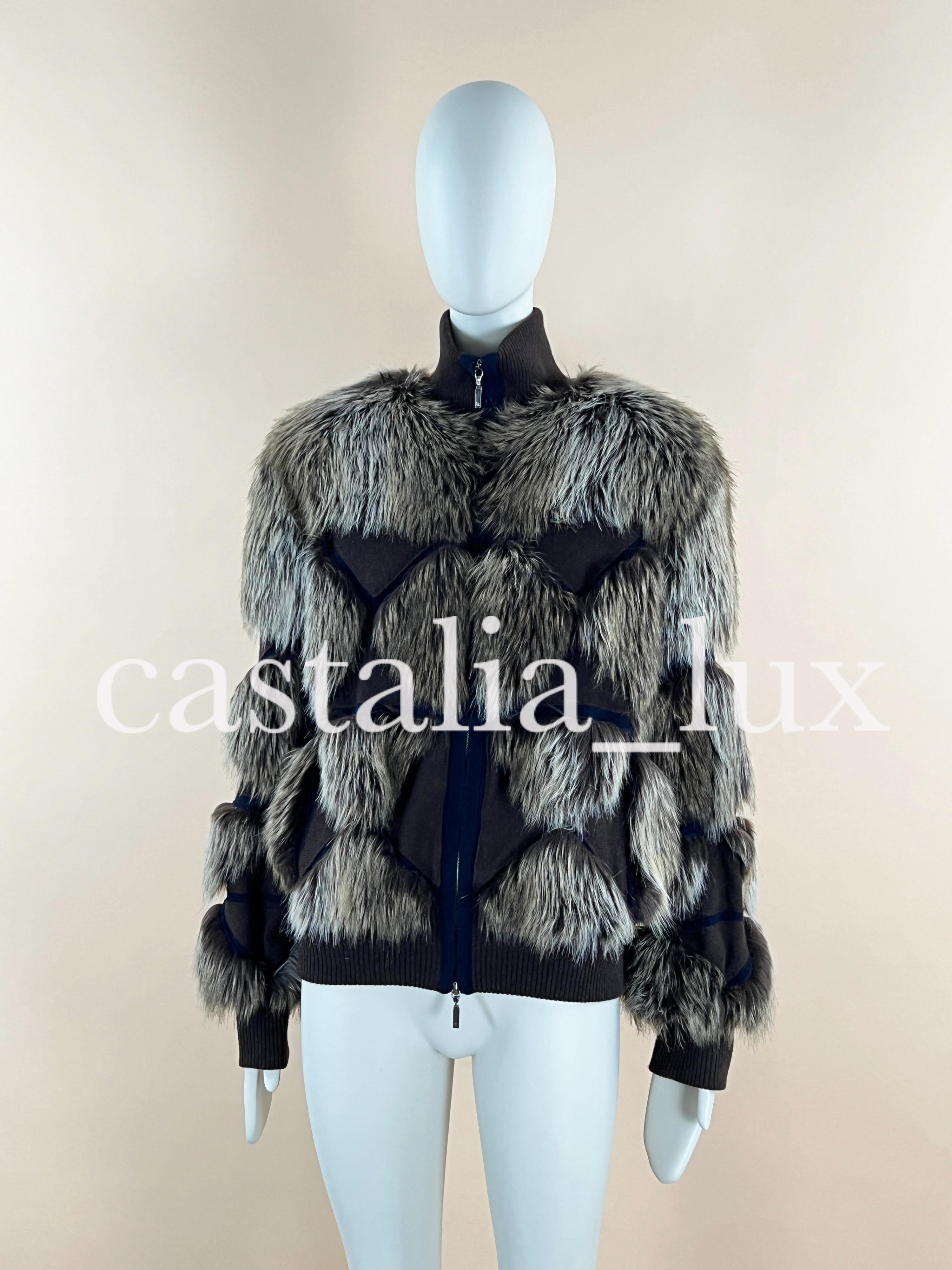 Chanel New Fluffy Cute Jacket In New Condition For Sale In Dubai, AE