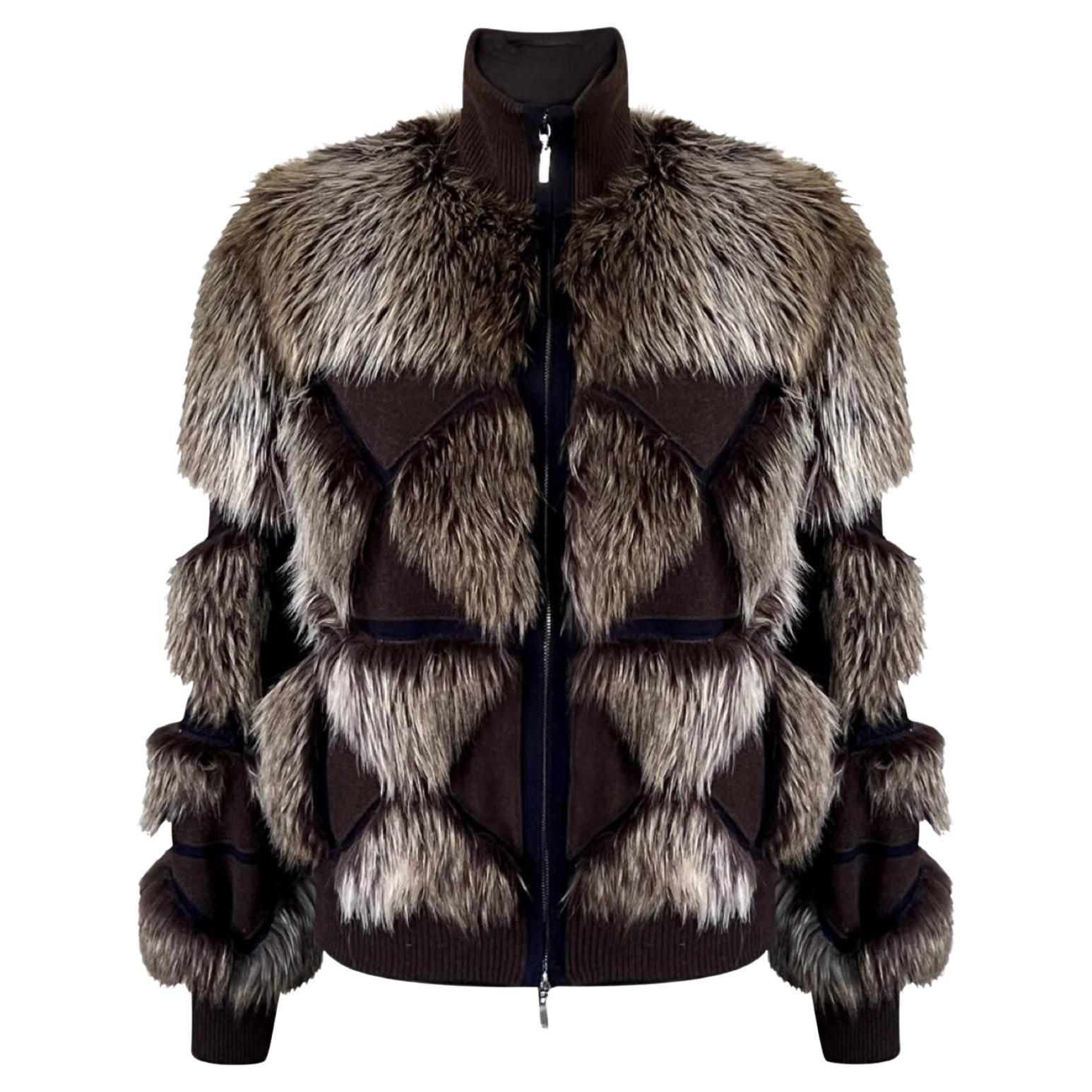 Chanel fur jacket deals