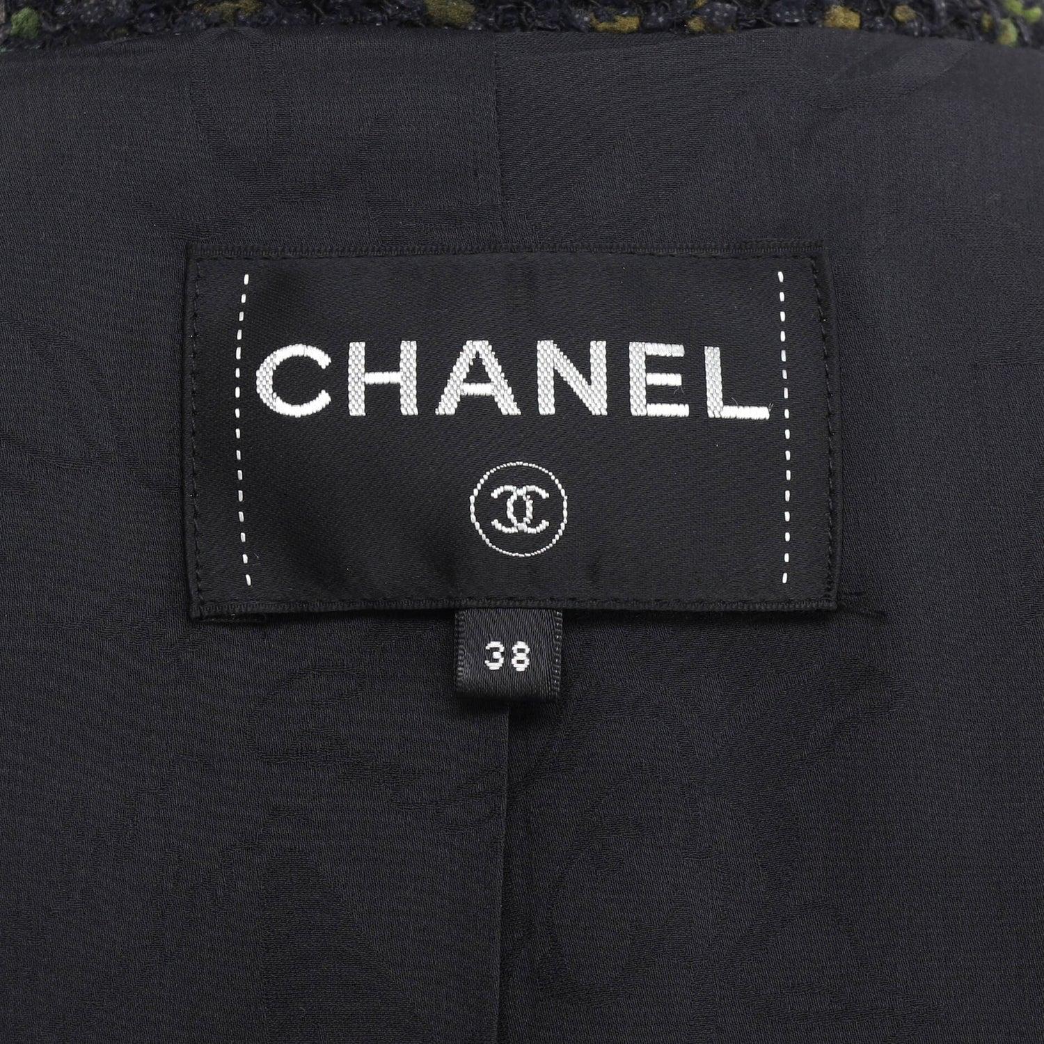 Chanel Neuer Herbst-Wolken-Laufsteg-Tweedmantel Lesage im Angebot 2