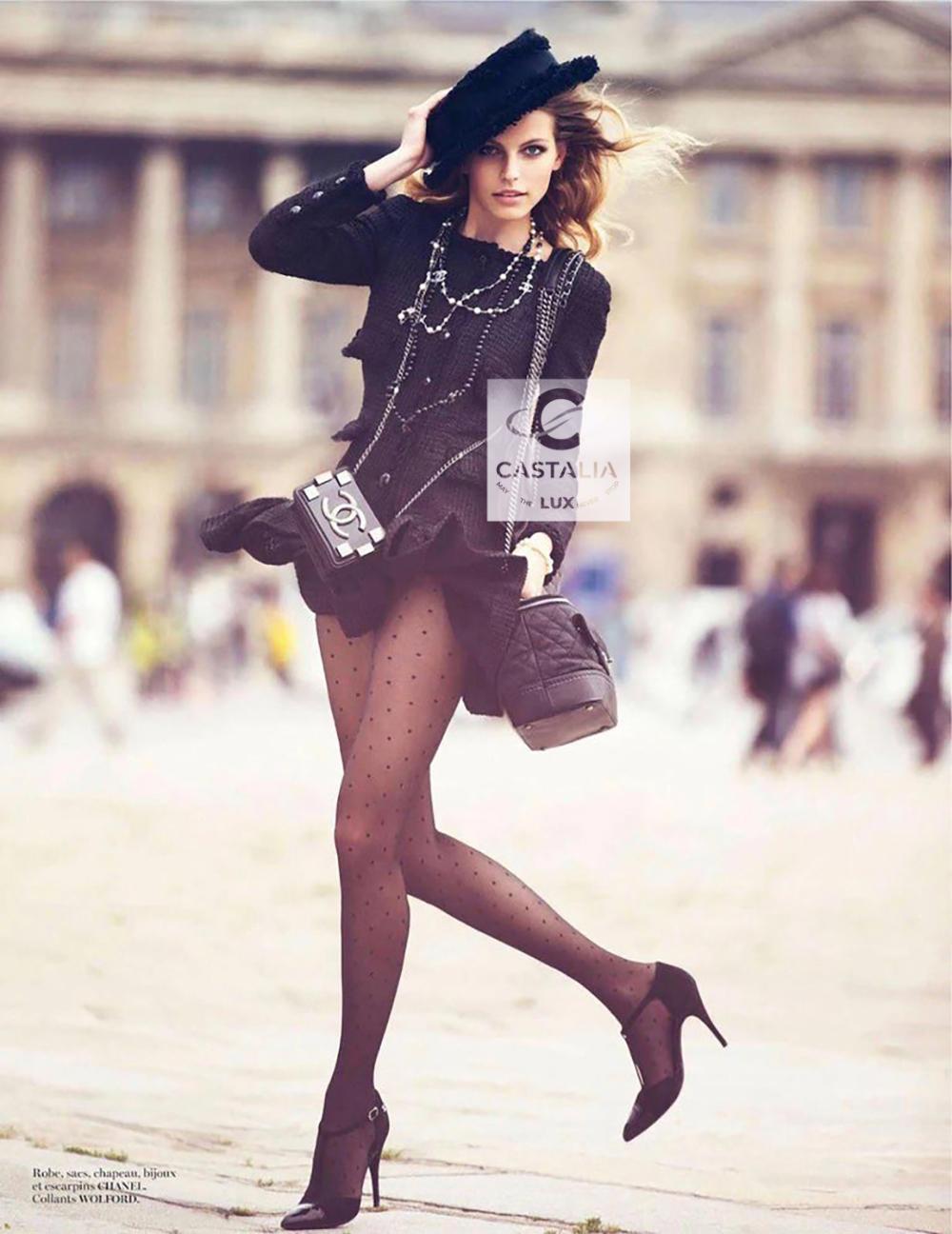 Chanel New Globalization Black Tweed Jacket 3