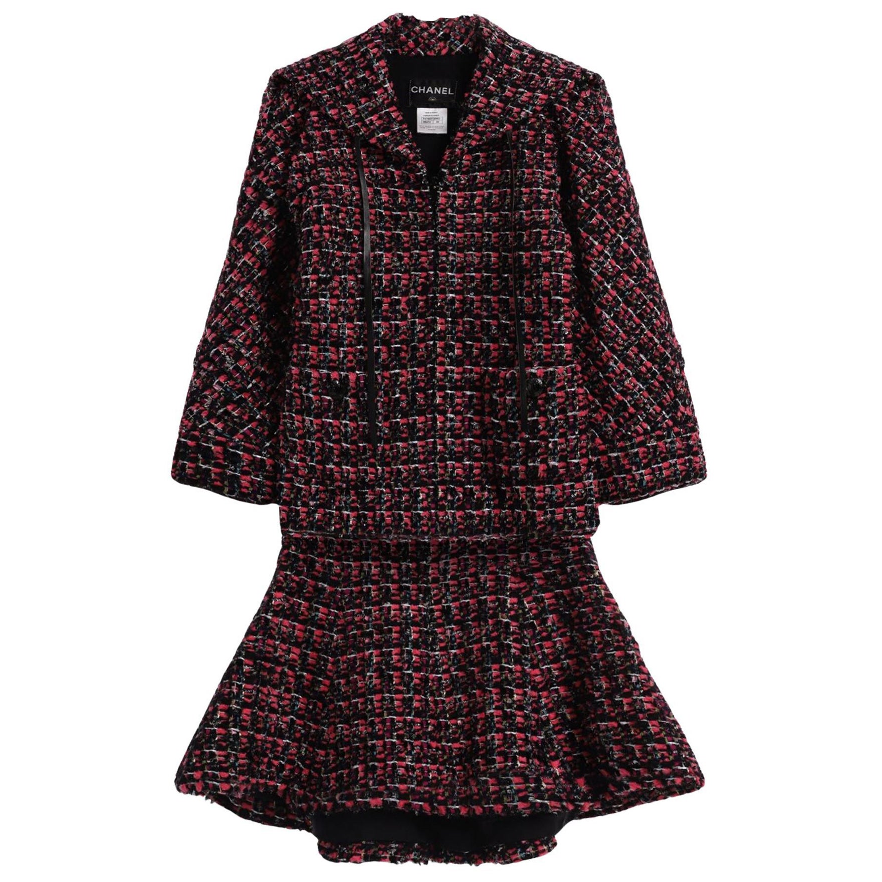 Chanel New Globalization Runway Tweed Ensemble 34 FR