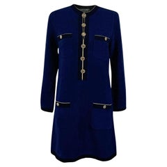 Chanel New Icon La Pausa CC Buttons Dress 36 FR