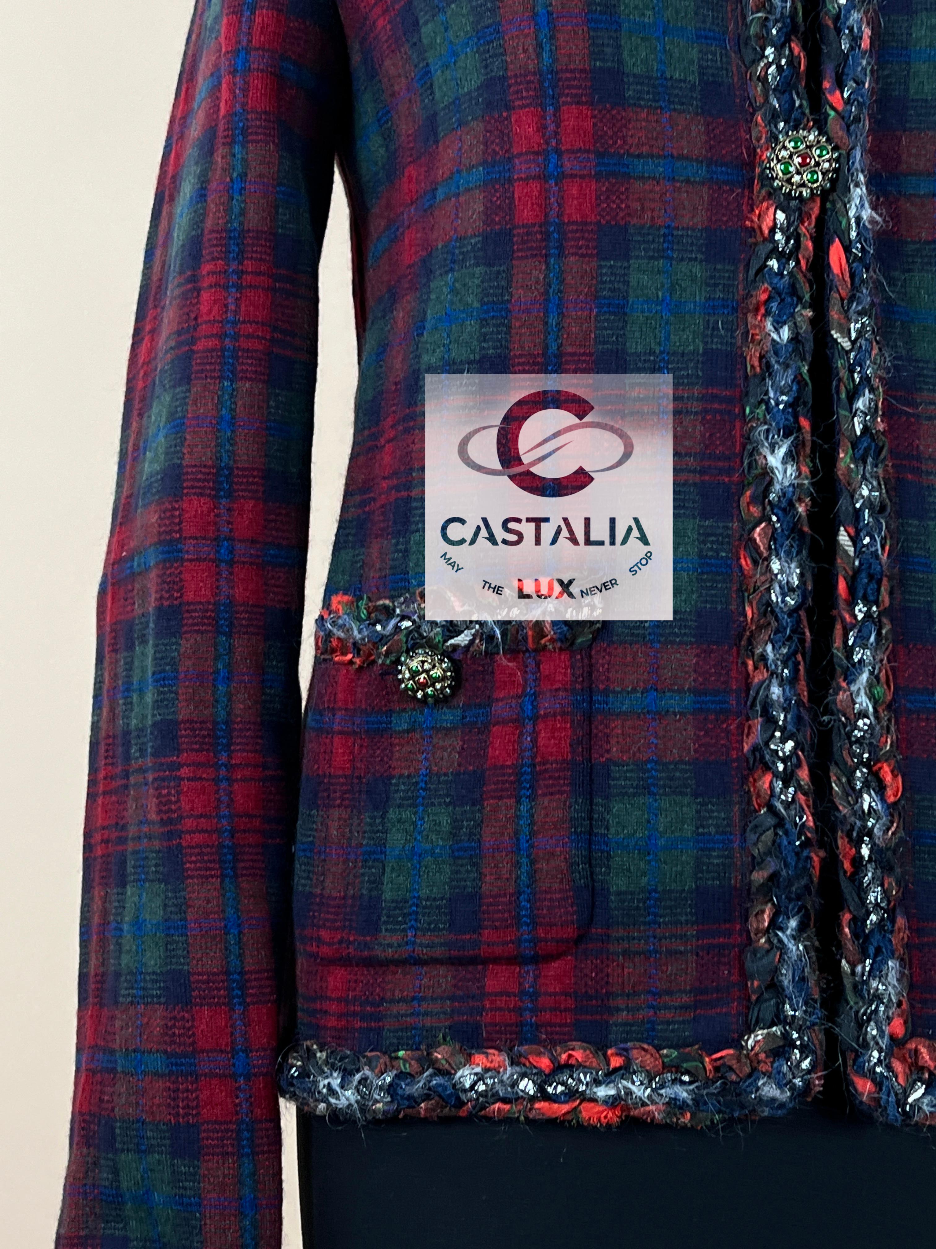 Chanel New Icon Paris  Edinburgh Runway Jacket 5