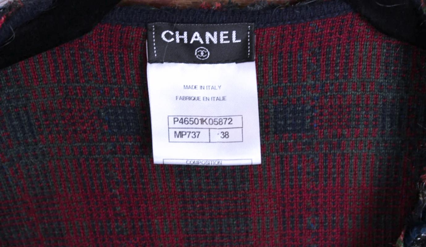 Chanel New Icon Paris  Edinburgh Runway Jacket 13