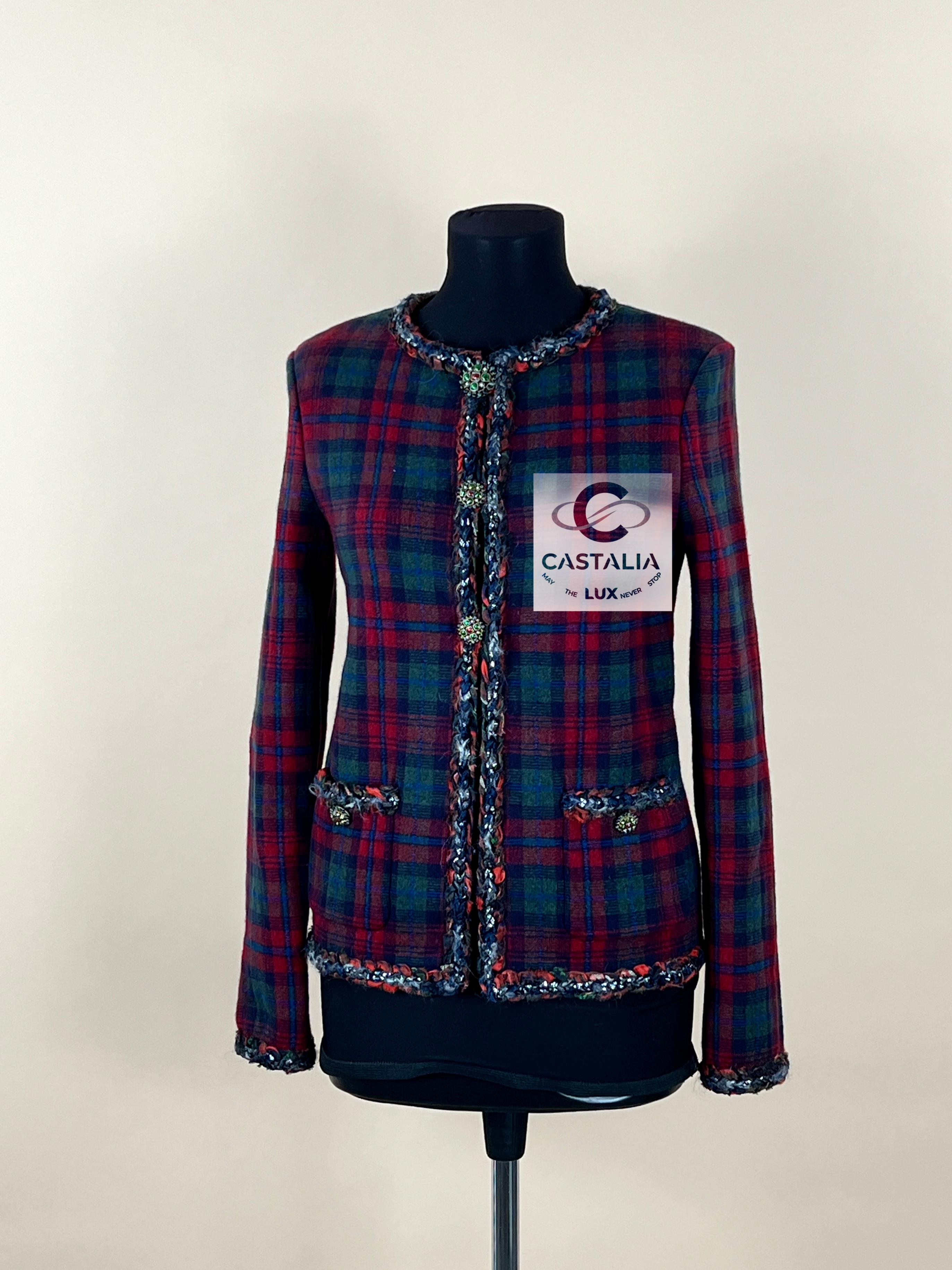 Chanel New Icon Paris  Edinburgh Runway Jacket 2
