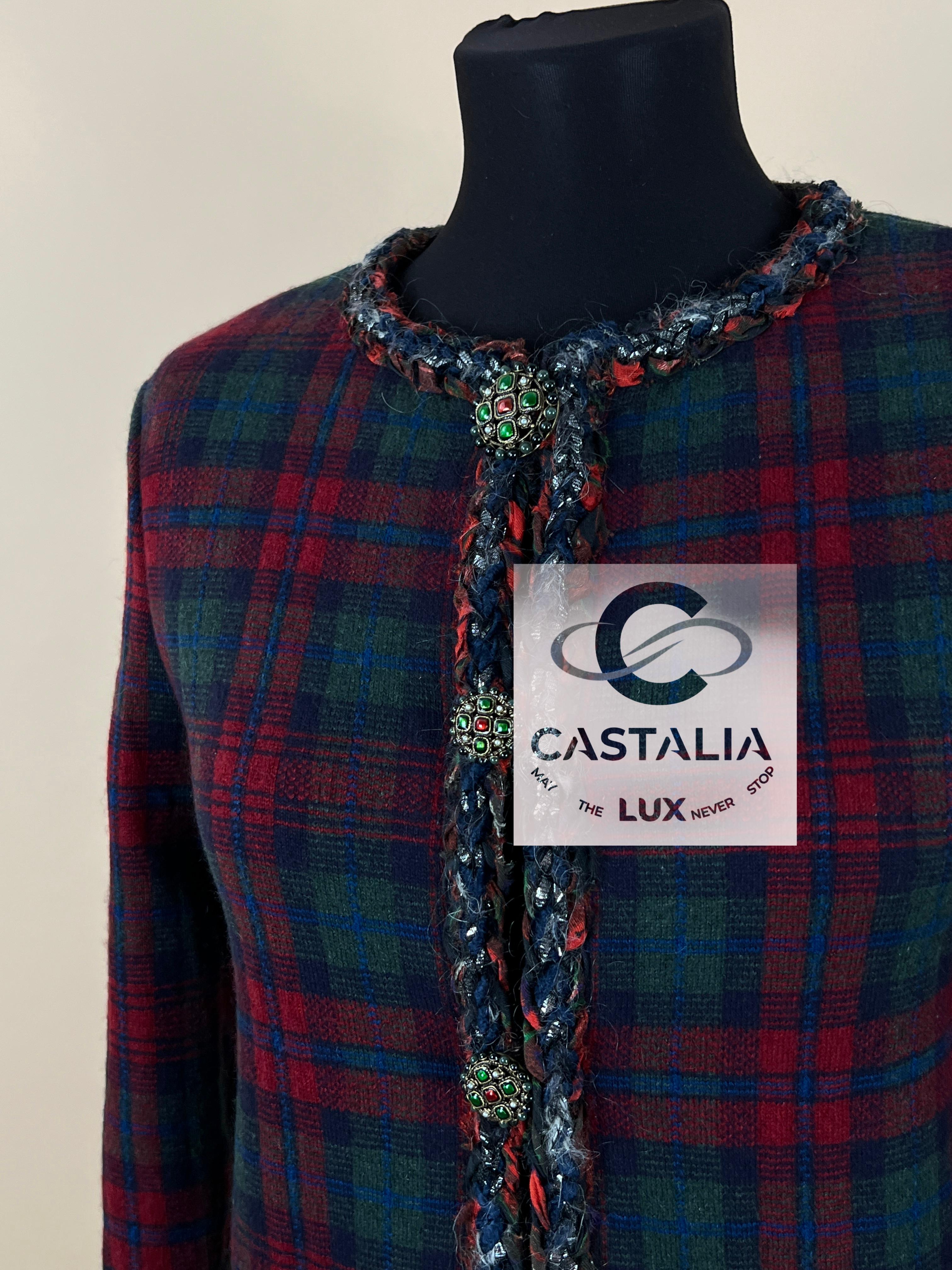 Chanel New Icon Paris  Edinburgh Runway Jacket 3