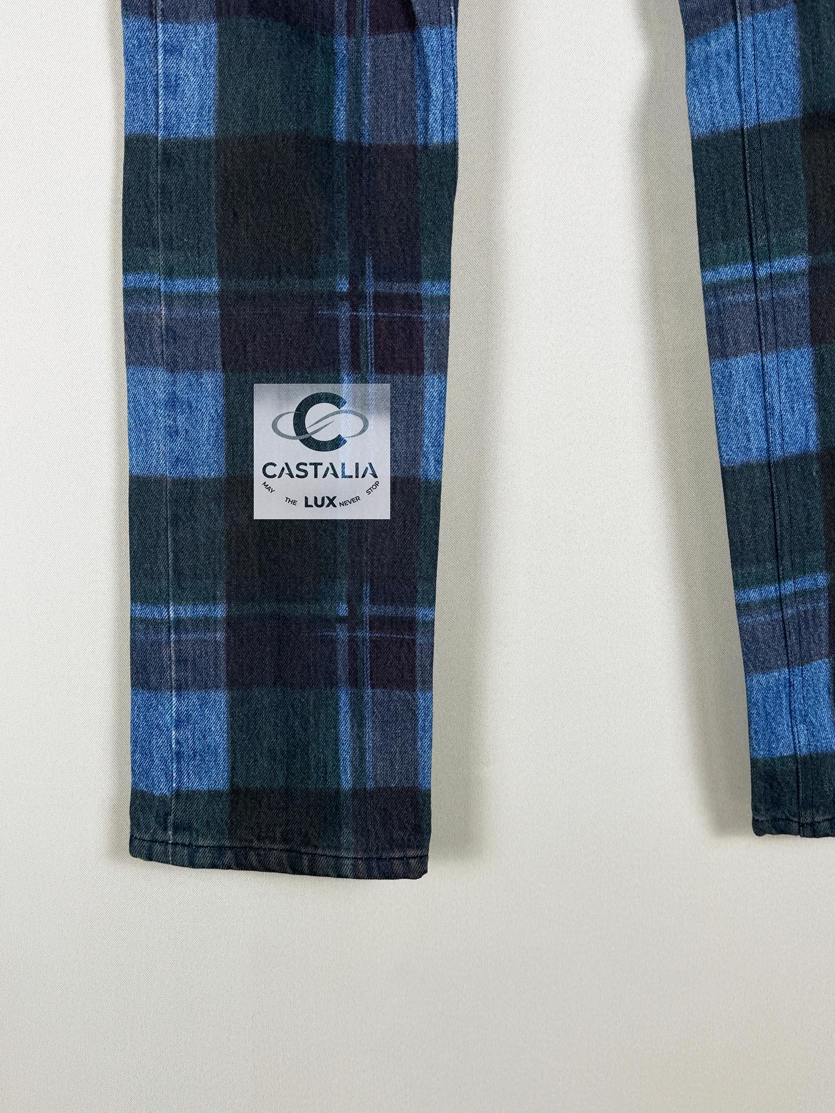 Chanel New Icon Paris / Edinburgh Tartan Jeans 4