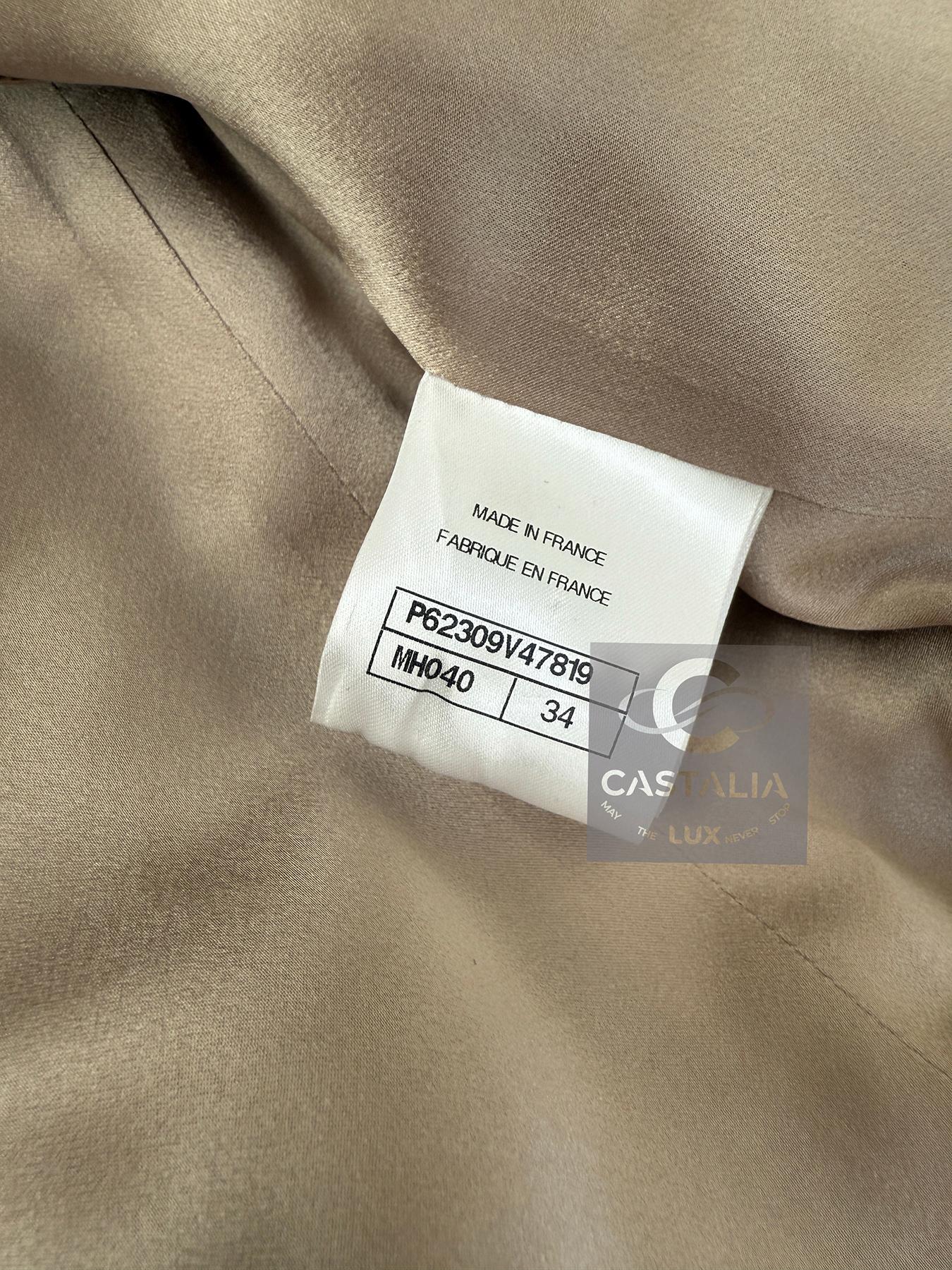 Chanel New Iconic 2019 Fall Houndstooth Tweed Jacket 34 FR 15