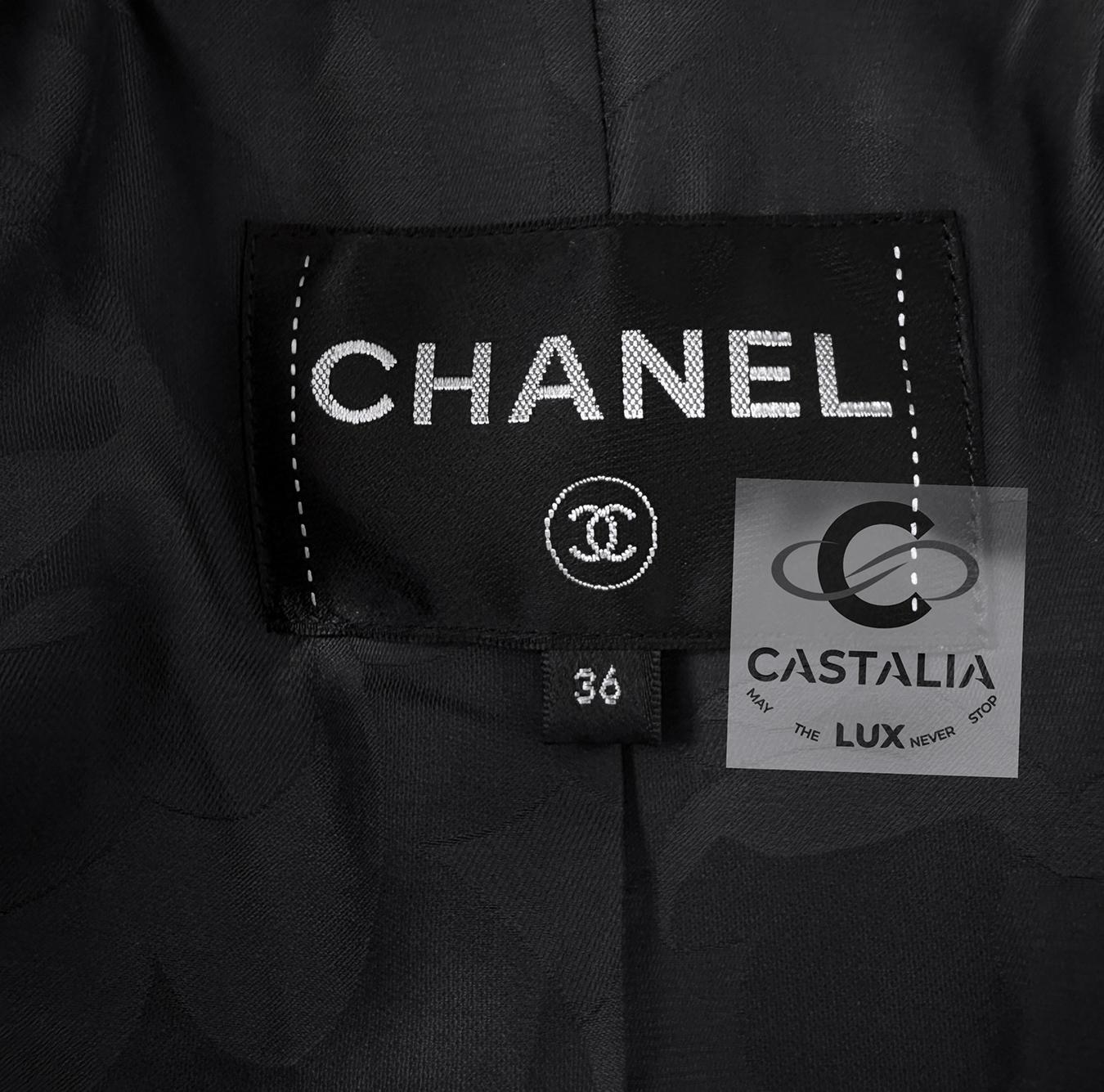 CHANEL Nueva Chaqueta de Tweed Icónica 2020 Estilo Anna Wintour 36 FR en venta 12