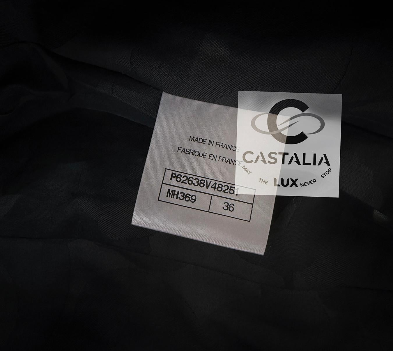 CHANEL Nueva Chaqueta de Tweed Icónica 2020 Estilo Anna Wintour 36 FR en venta 13