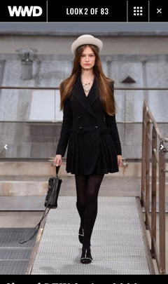 Chanel New Iconic 2020 Spring Runway Tweed Jacket Dress