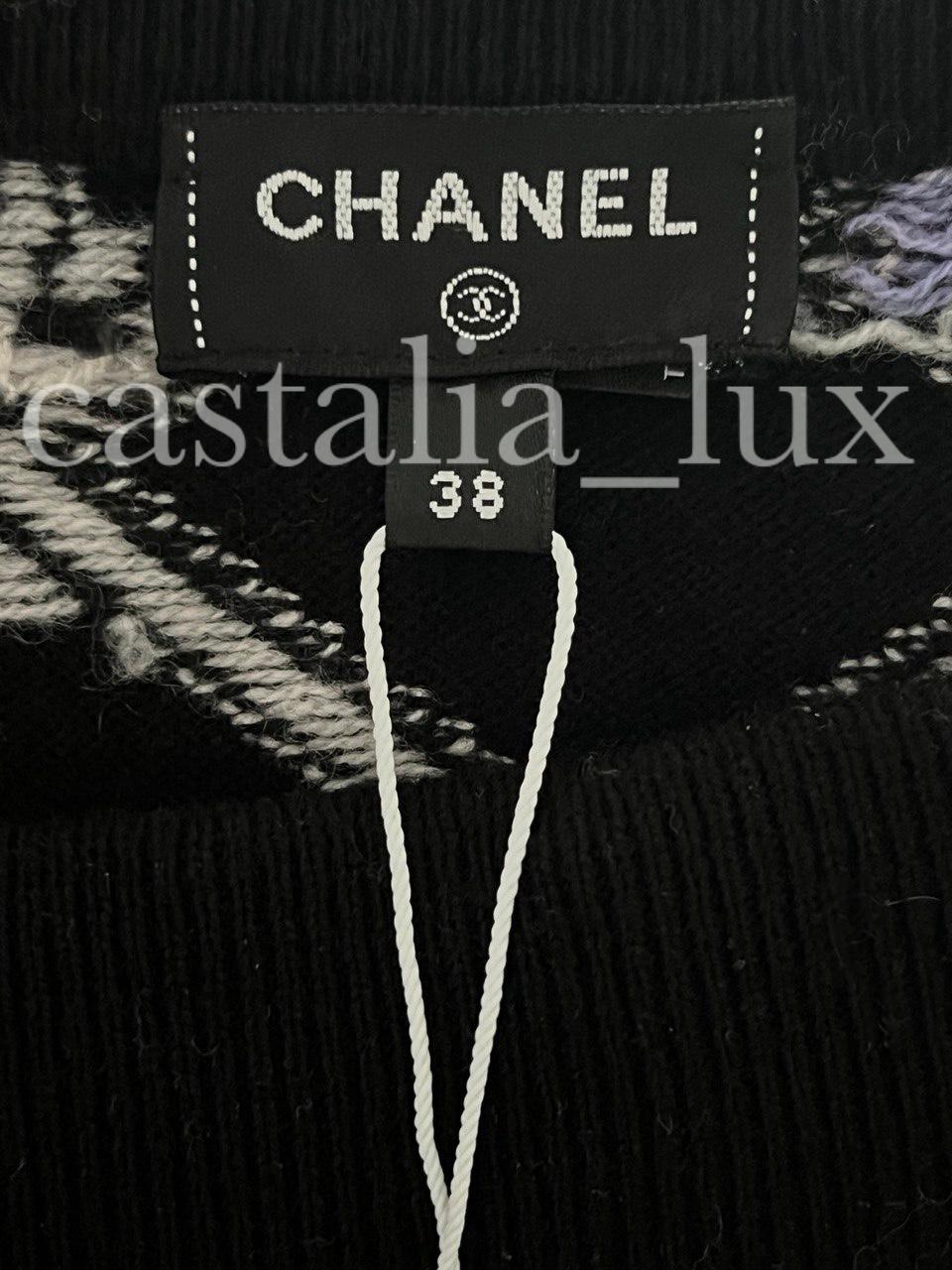 Chanel New Iconic 2022 CC Logo Lucky Symbols Skirt 9