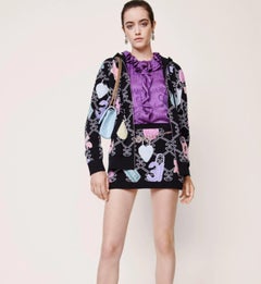 Chanel New Iconic 2022 CC Logo Lucky Symbols Skirt