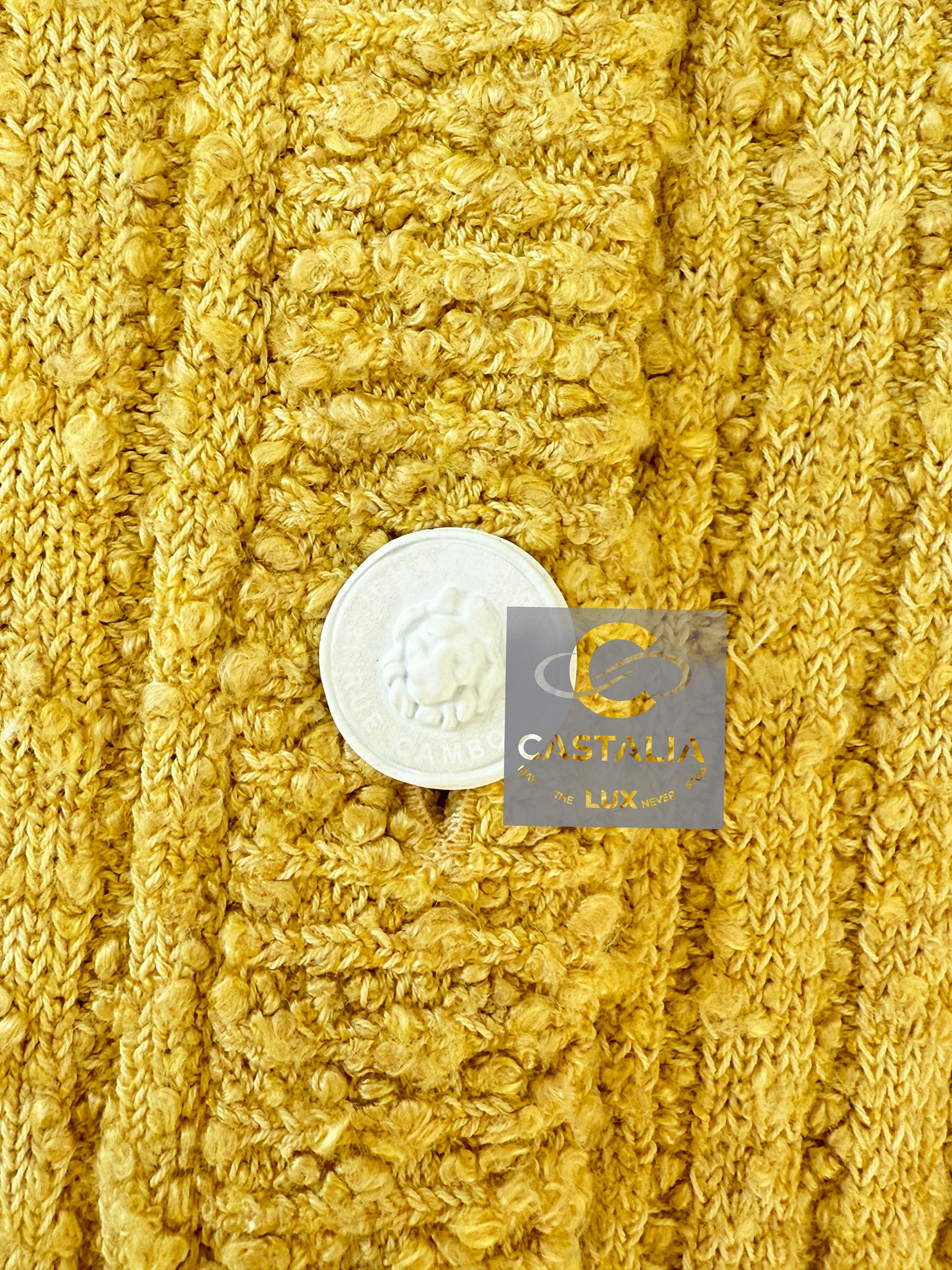 Chanel New Iconic Boucle Knit Dress with Belt 5