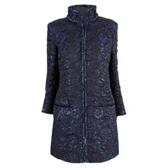 CHANEL New Iconic Camellias Motifs Jacquard Jacket 36 FR