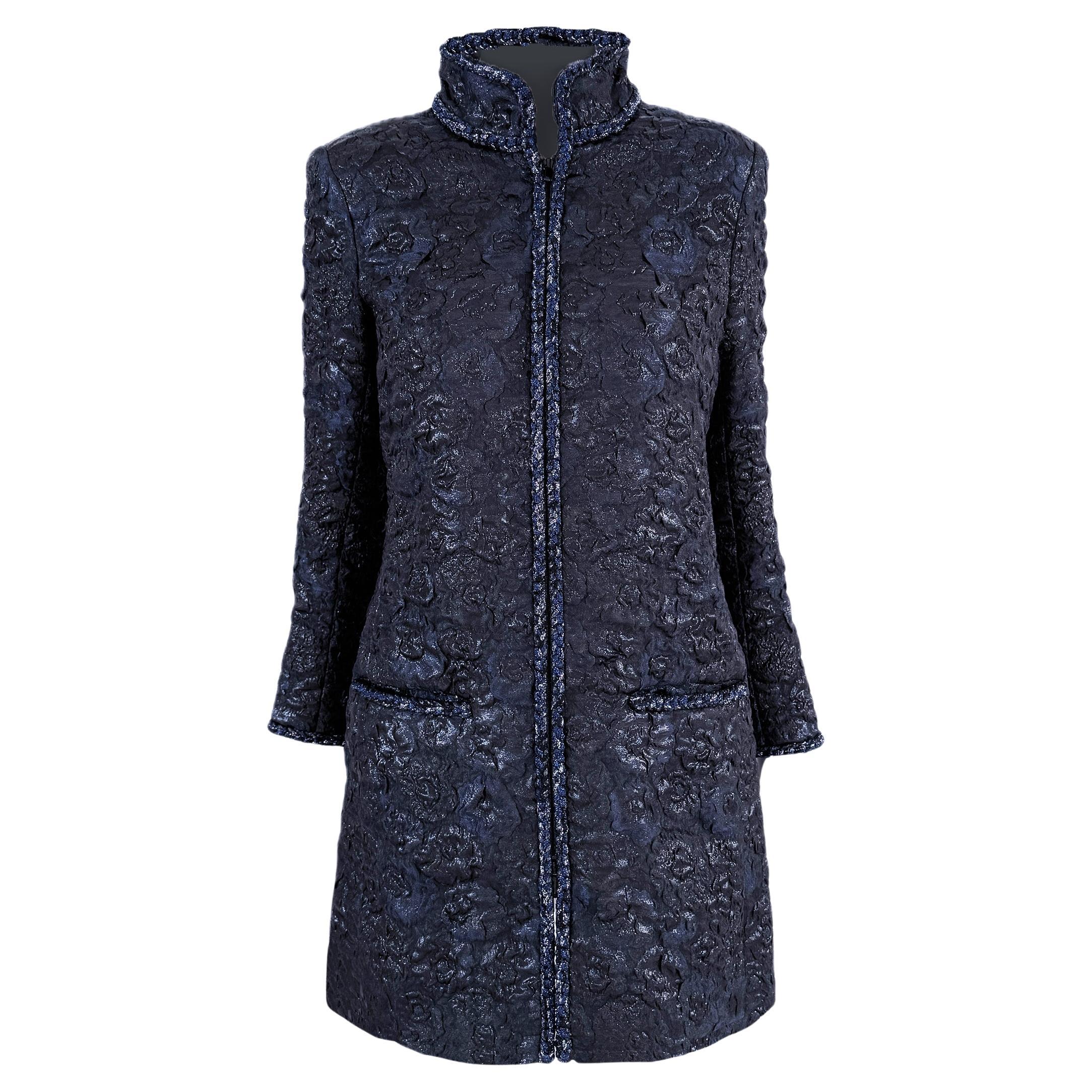 CHANEL Nueva Chaqueta Jacquard Motivos Camelias Icónicas 40 FR