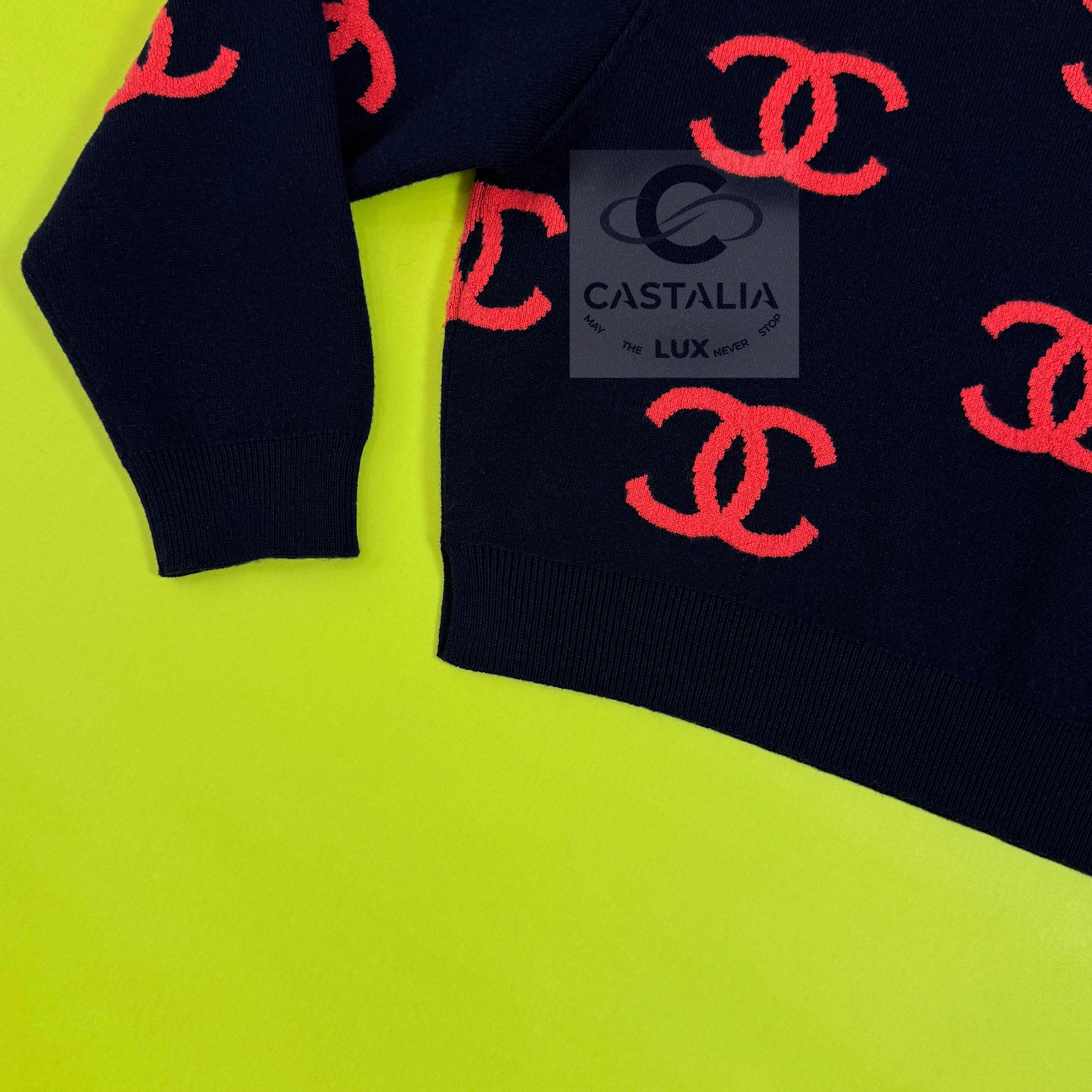 Chanel New Iconic CC Logo Cashmere Jumper 2