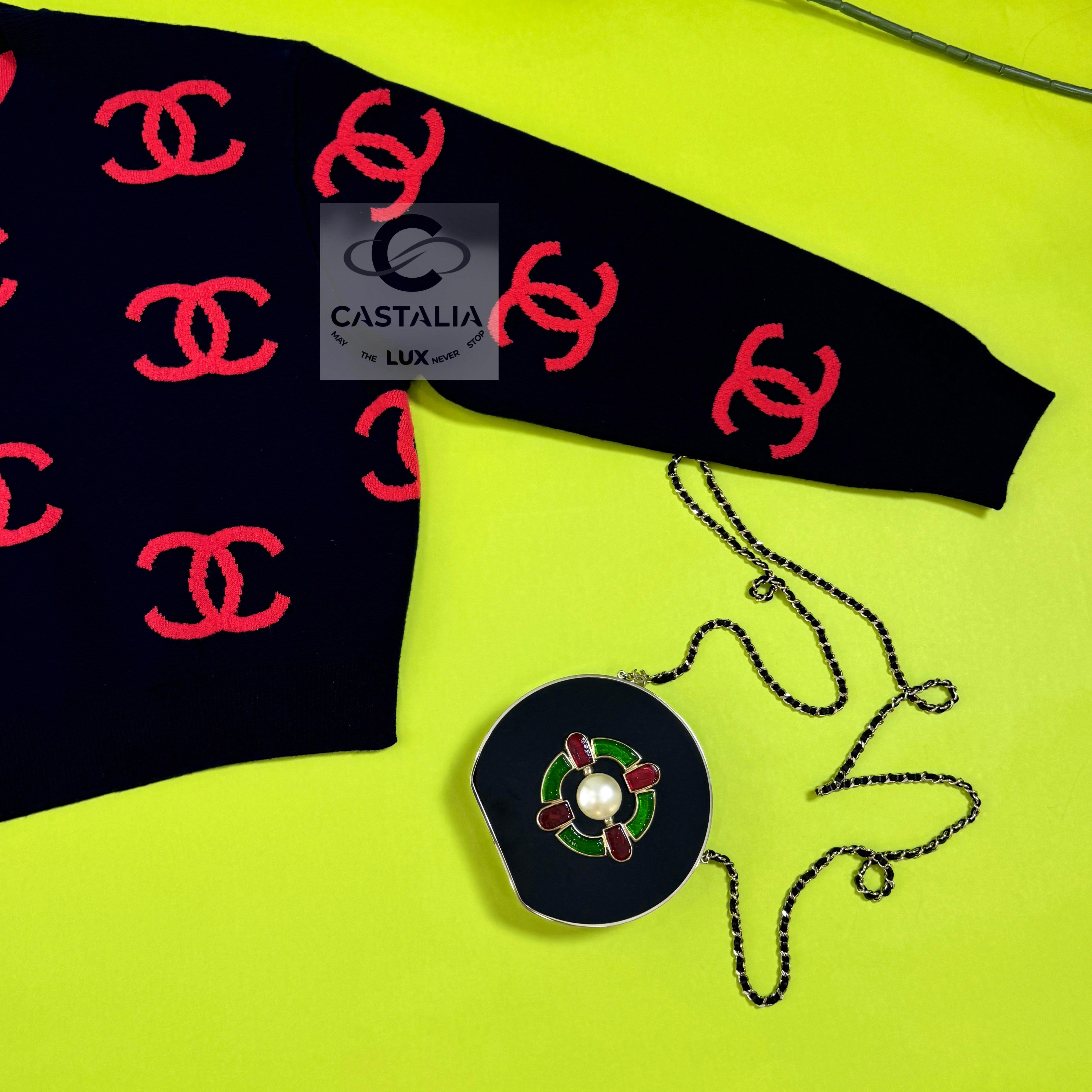 Chanel New Iconic CC Logo Cashmere Jumper 3