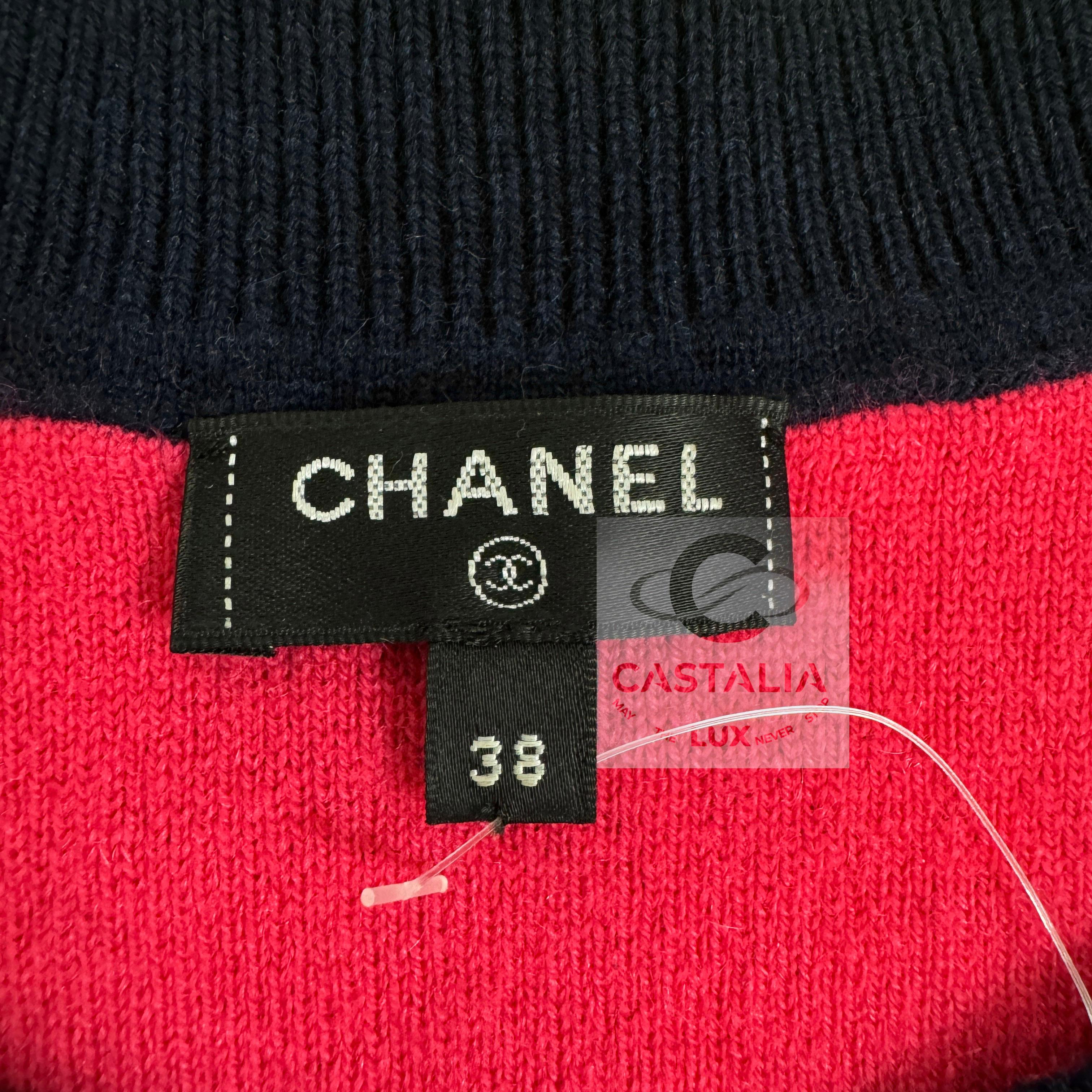 Chanel New Iconic CC Logo Cashmere Jumper 7