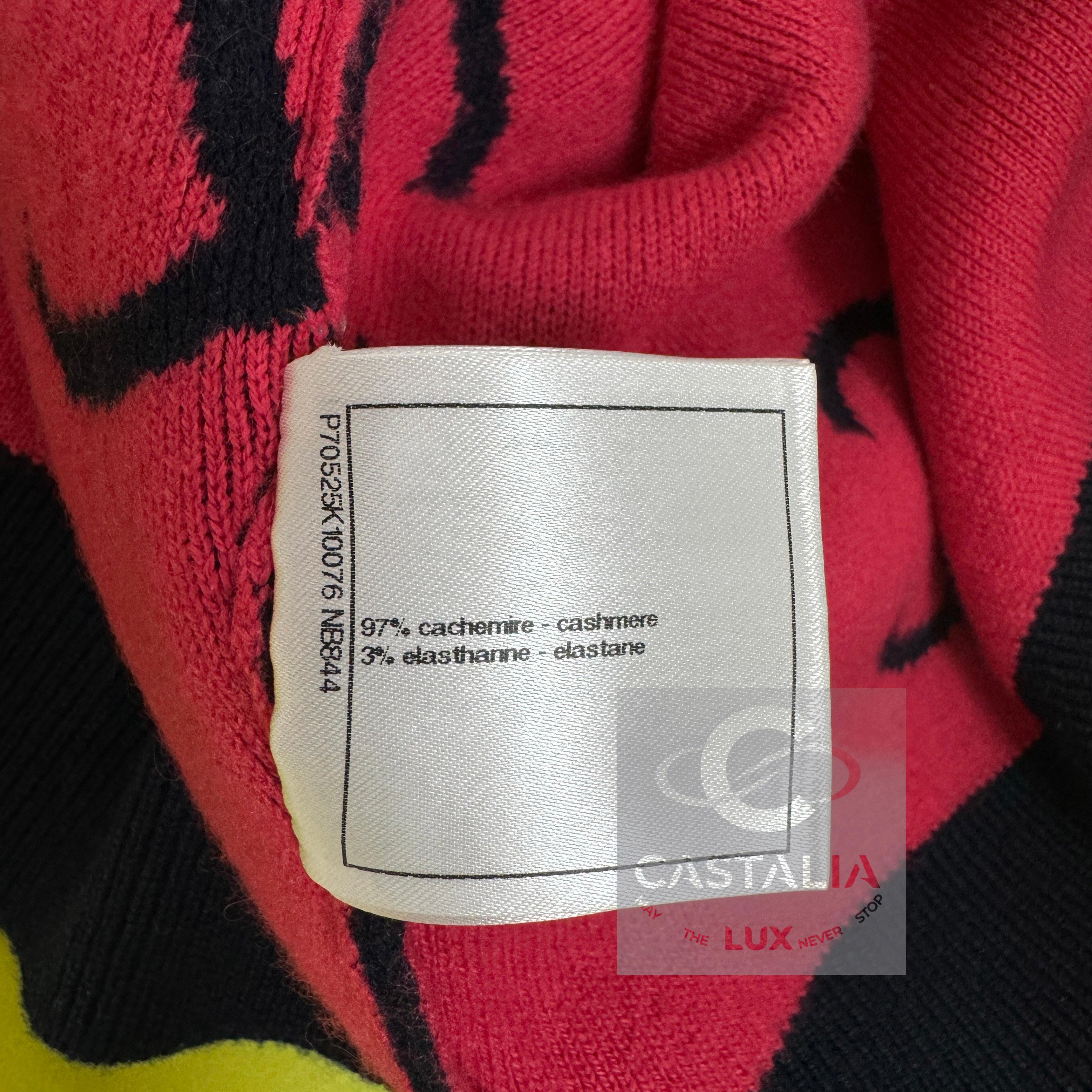 Chanel New Iconic CC Logo Cashmere Jumper 8