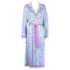 Chanel New Iconic CC Logo Relaxed Kimono Coat