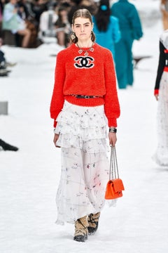 CHANEL New Iconic CC Logo Teddy Bomber Jacket 34 FR